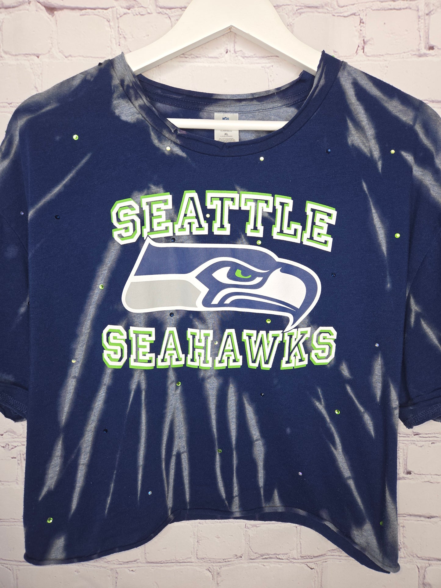 Seattle Seahawks Crop Tee