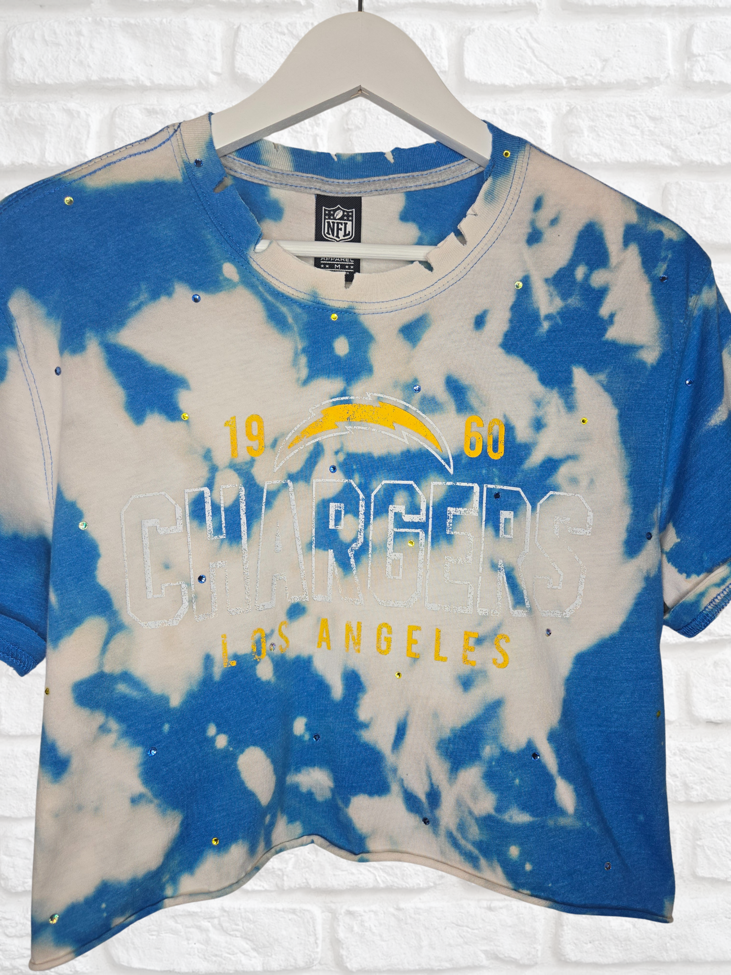 Los Angeles Chargers Crop Tee