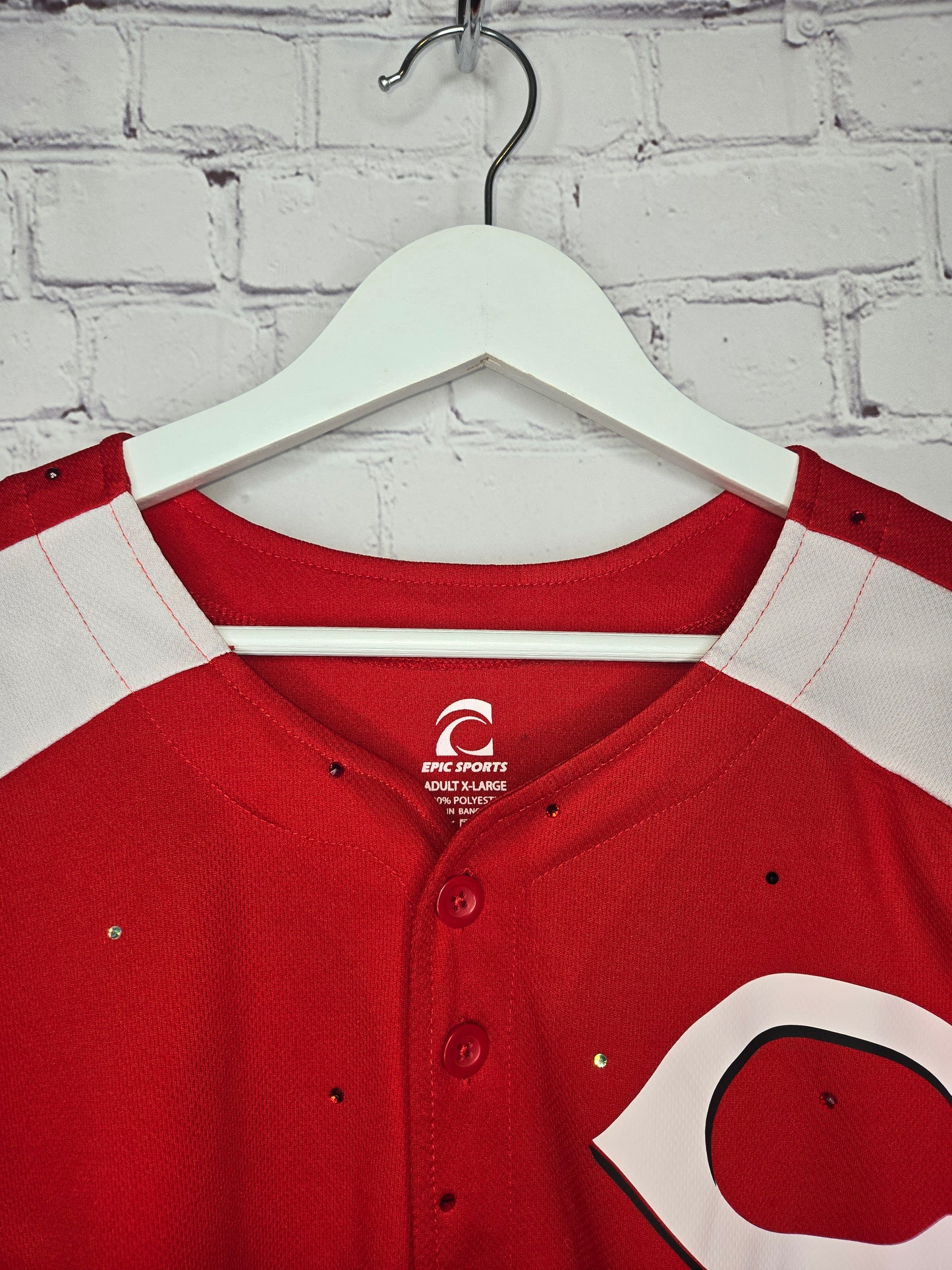 Cincinnati Reds Crop Jersey