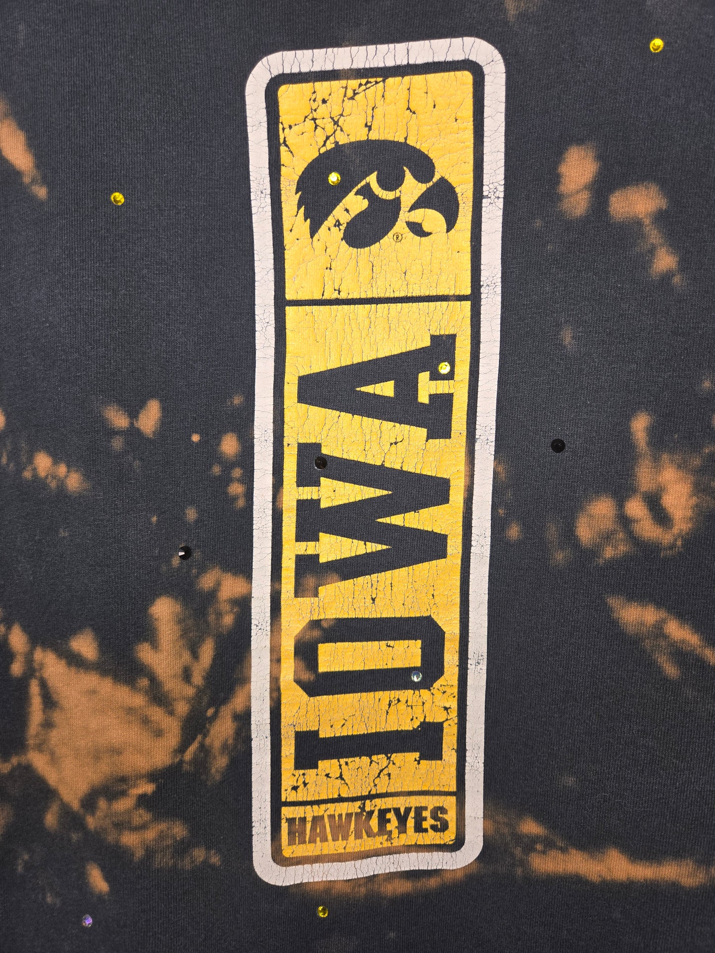 Iowa Hawkeyes Crop Tee