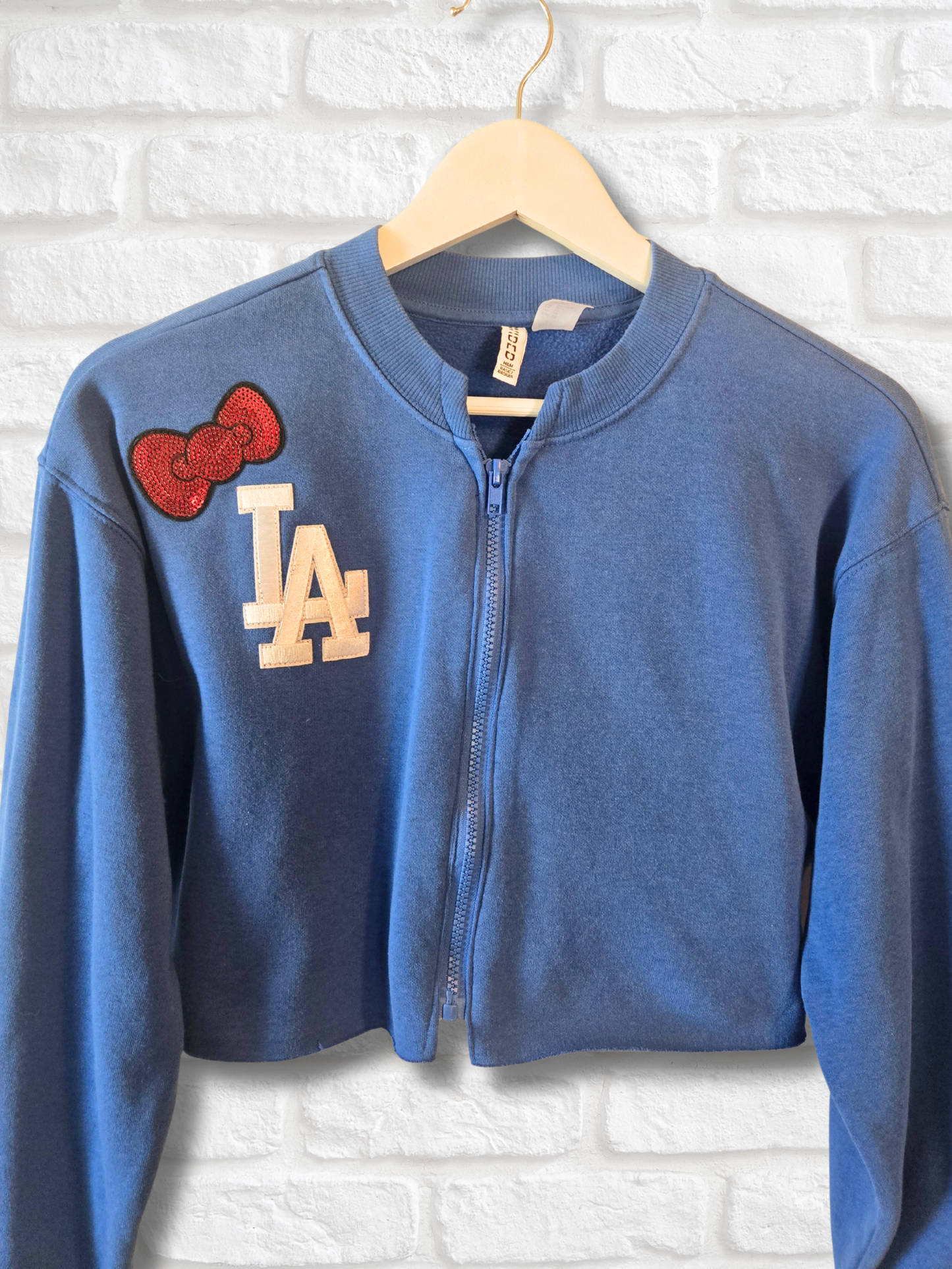 Los Angeles Dodgers HK Crop Sweatshirt