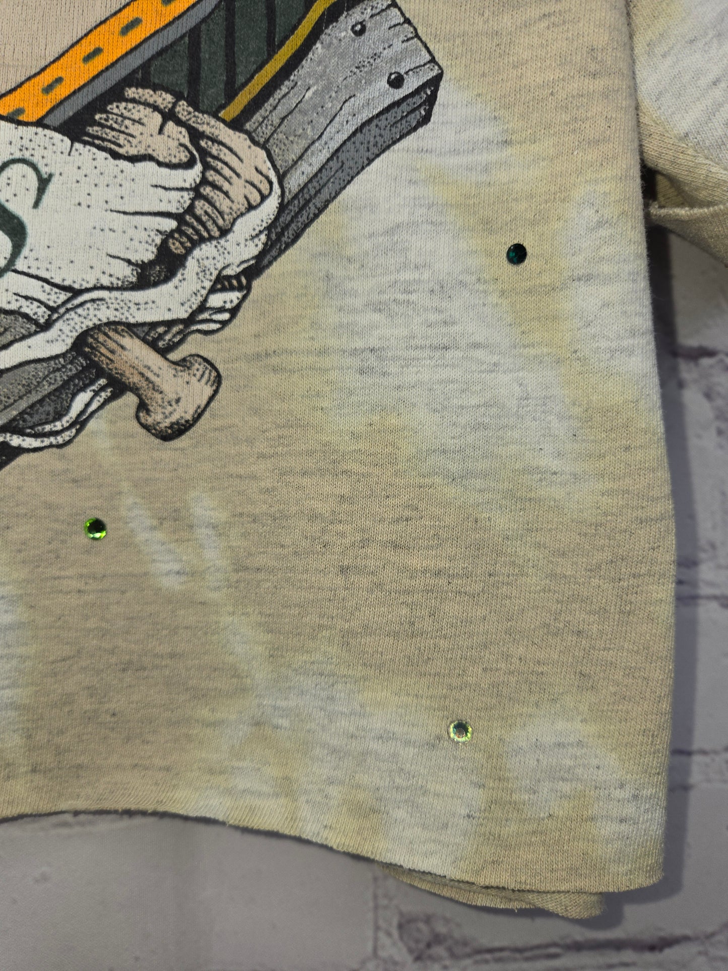 Oakland Athletics Crop Tee