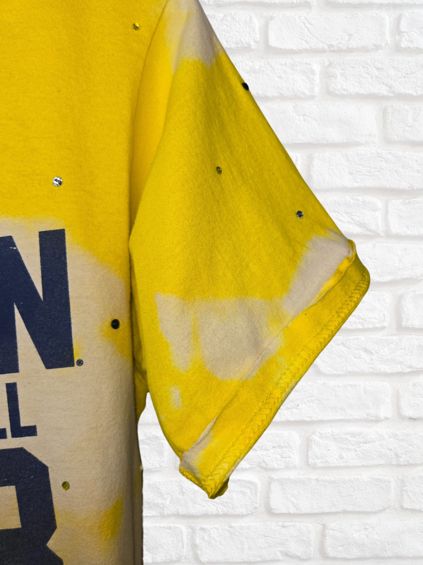 Michigan Wolverines Crop Tee