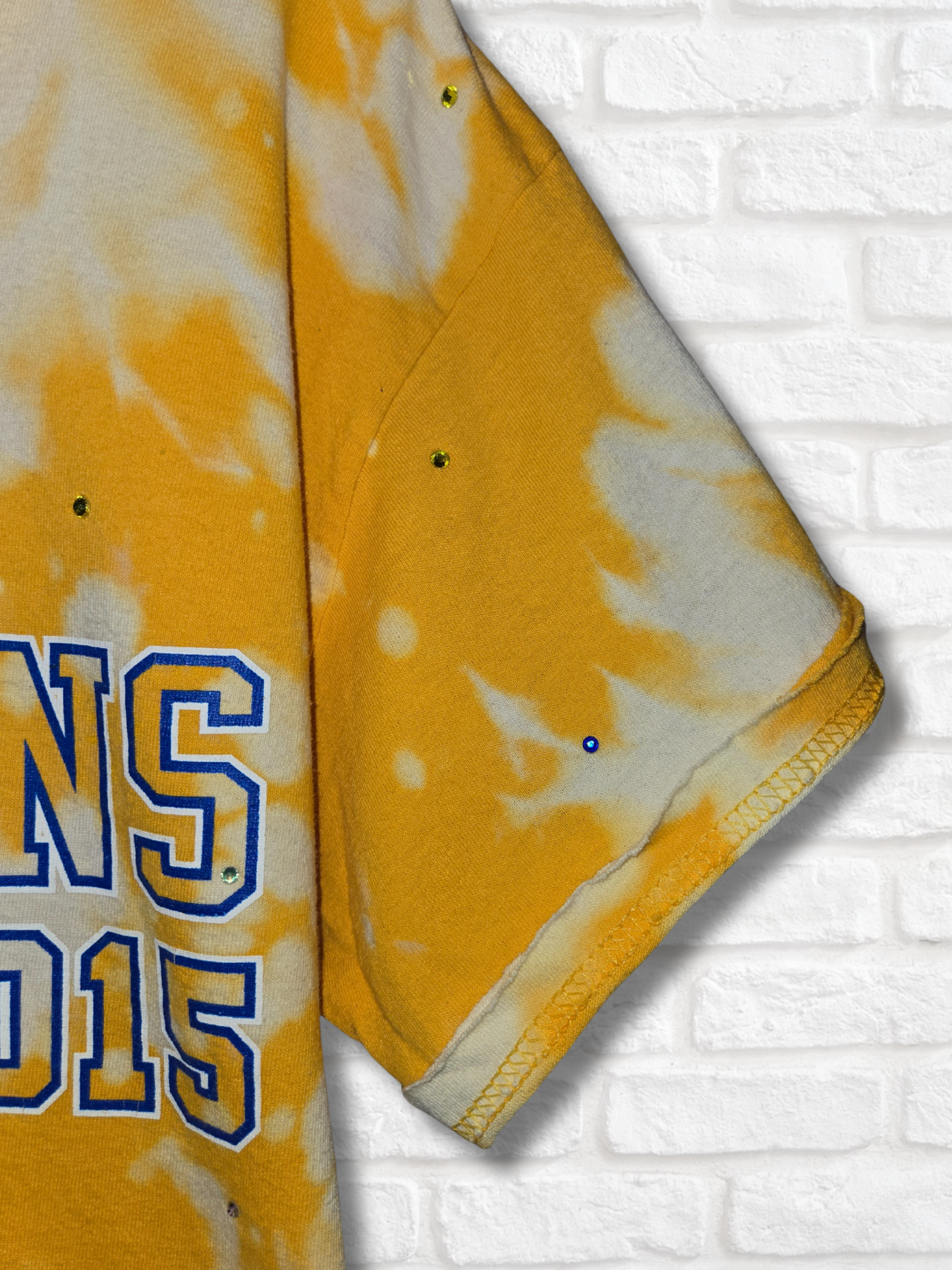 Golden State Warriors Crop Tee