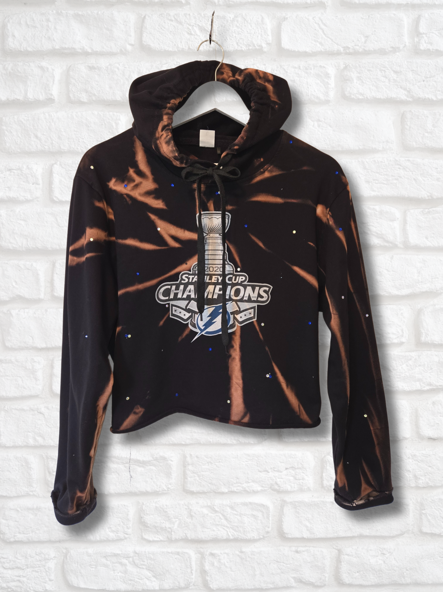 Tampa Bay Lightning Crop Hoodie