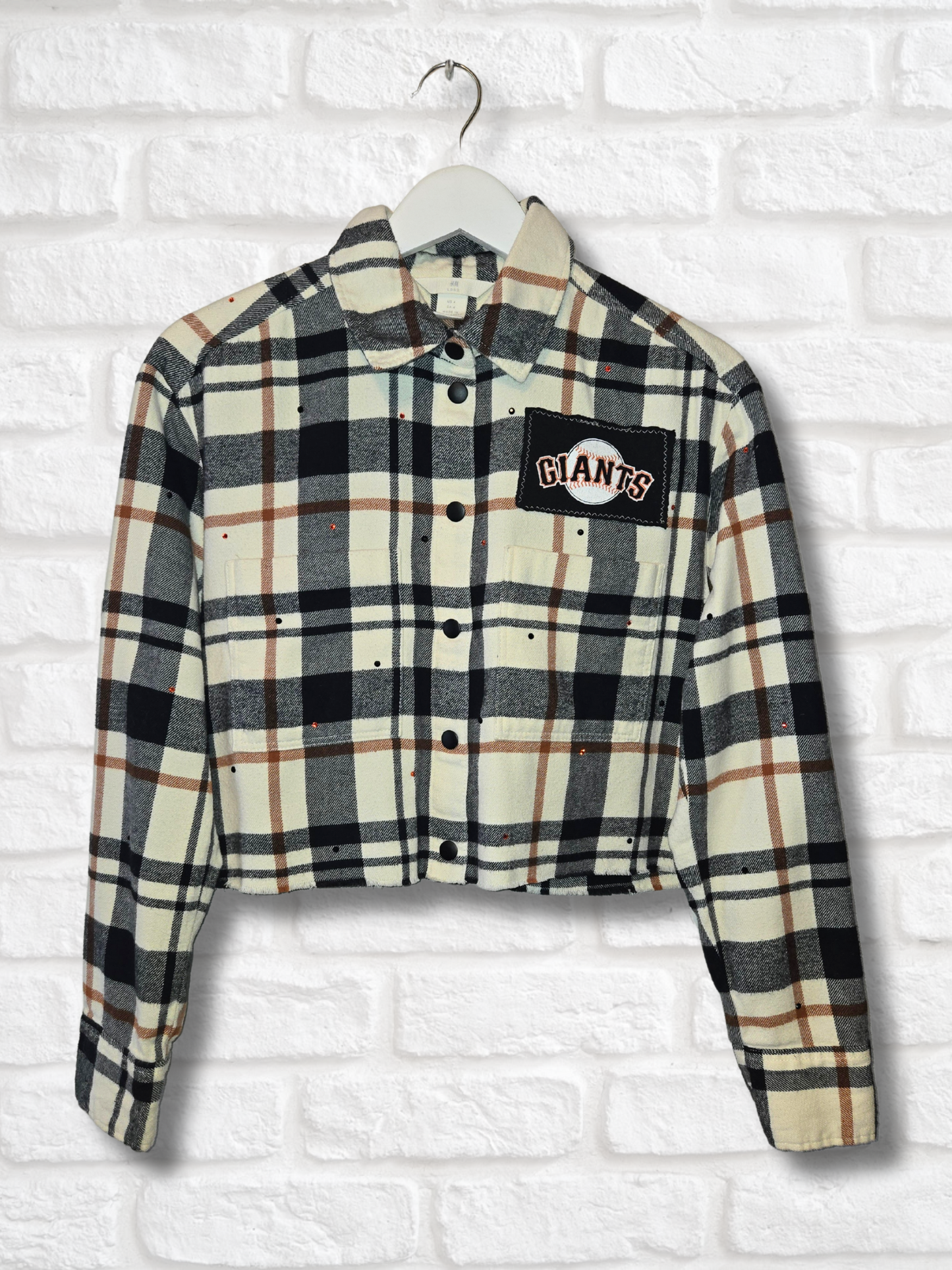 San Francisco Giants Crop Flannel