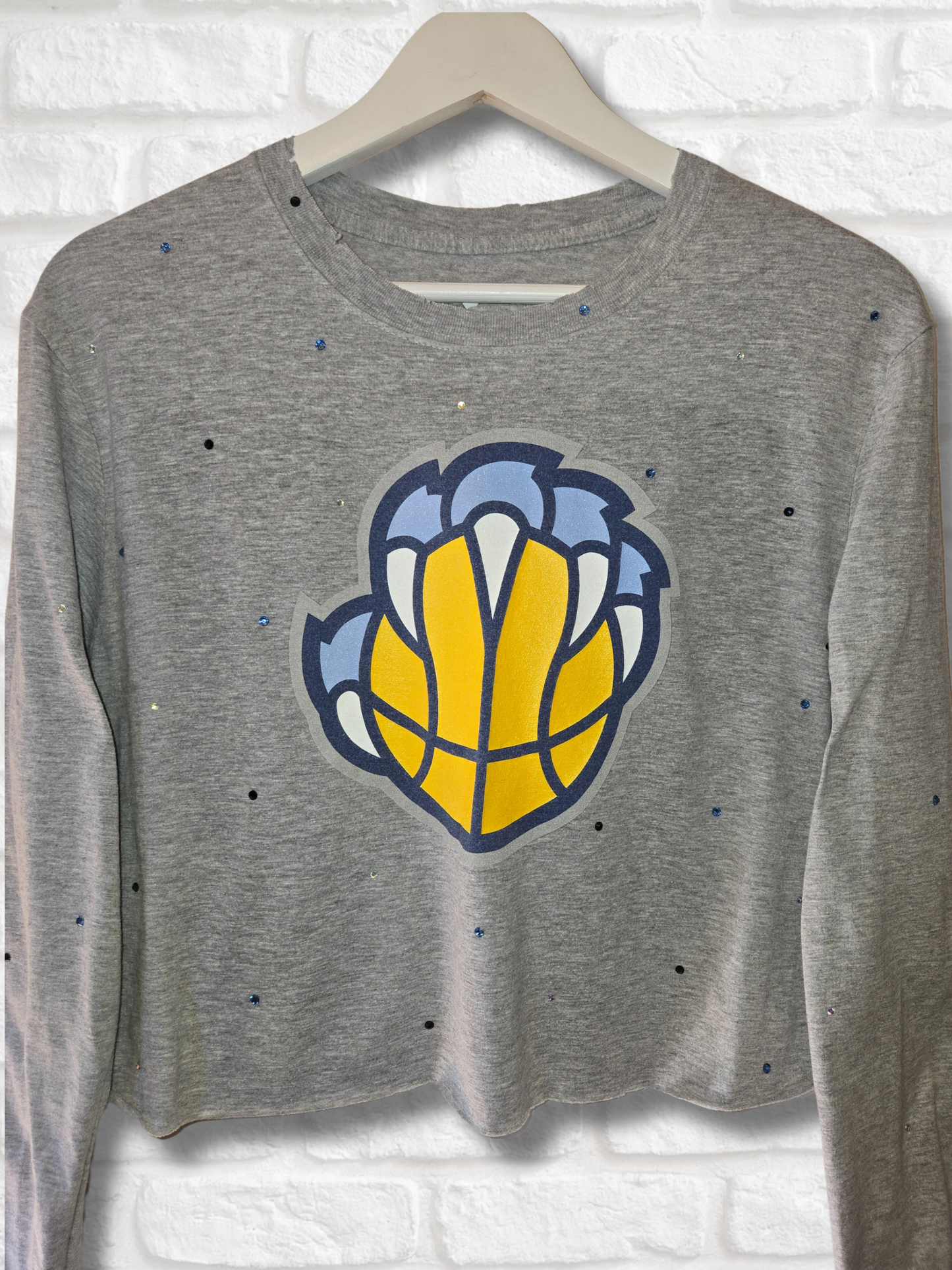 Memphis Grizzlies Crop Tee