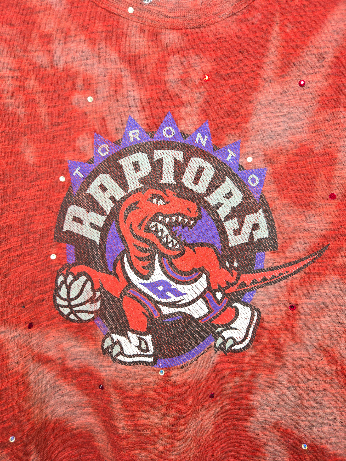 Toronto Raptors Crop Tee