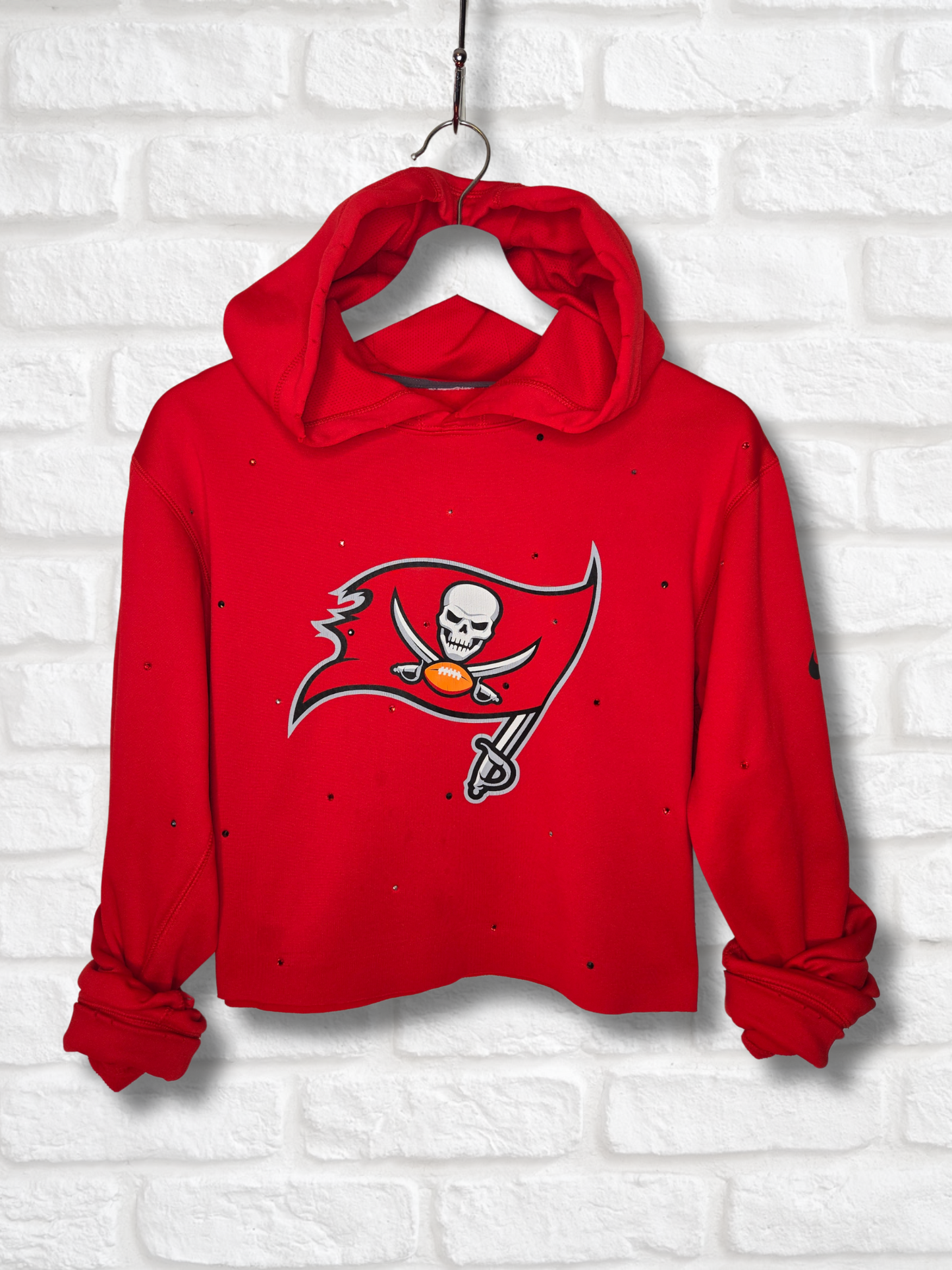 Tampa Bay Buccaneers Crop Hoodie