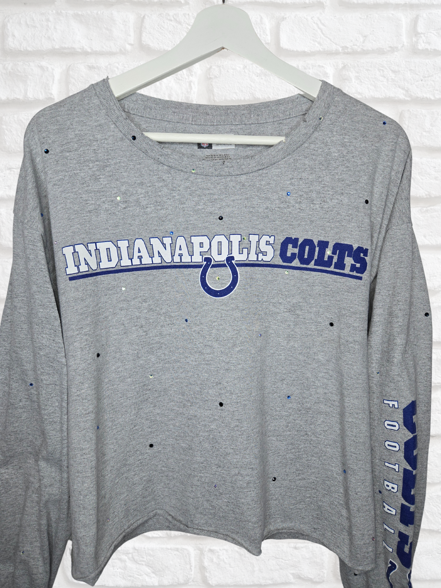 Indianapolis Colts Crop Tee