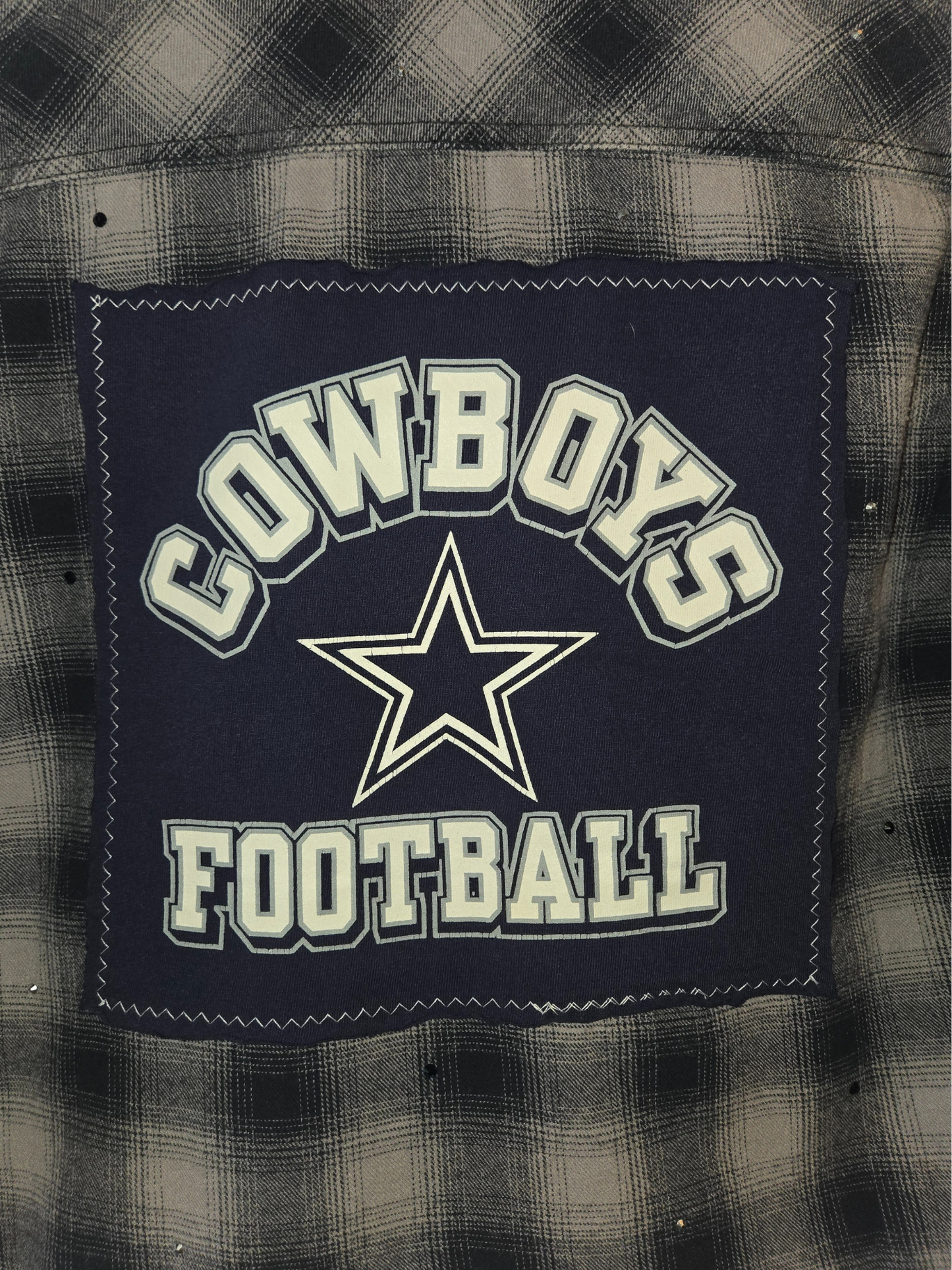 Dallas Cowboys Crop Flannel