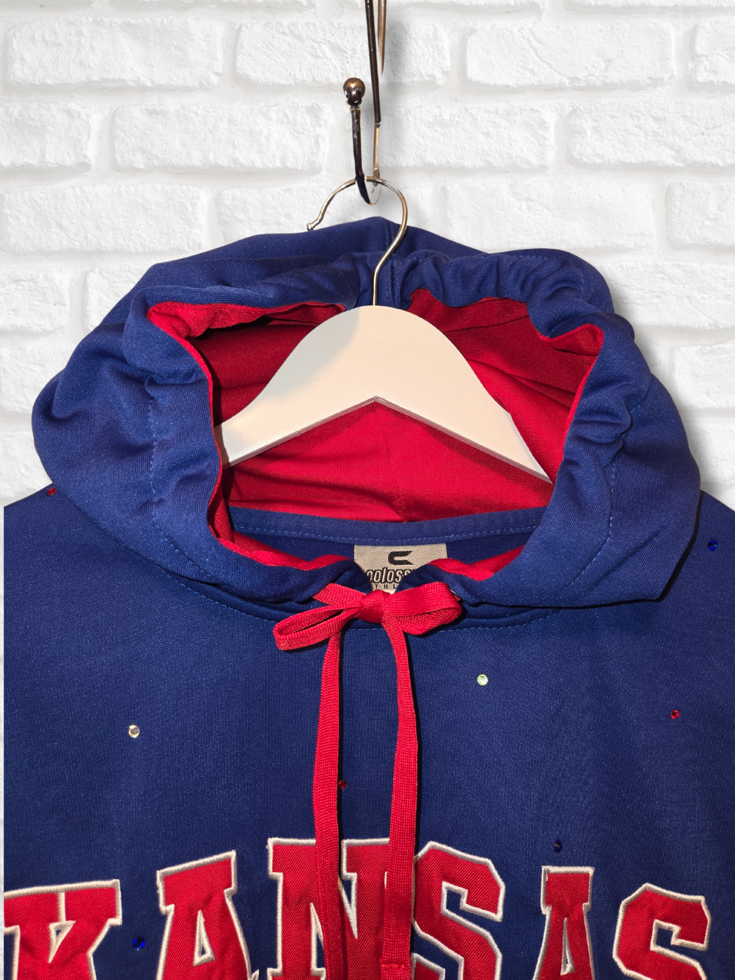 Kansas City Jayhawks Crop Hoodie