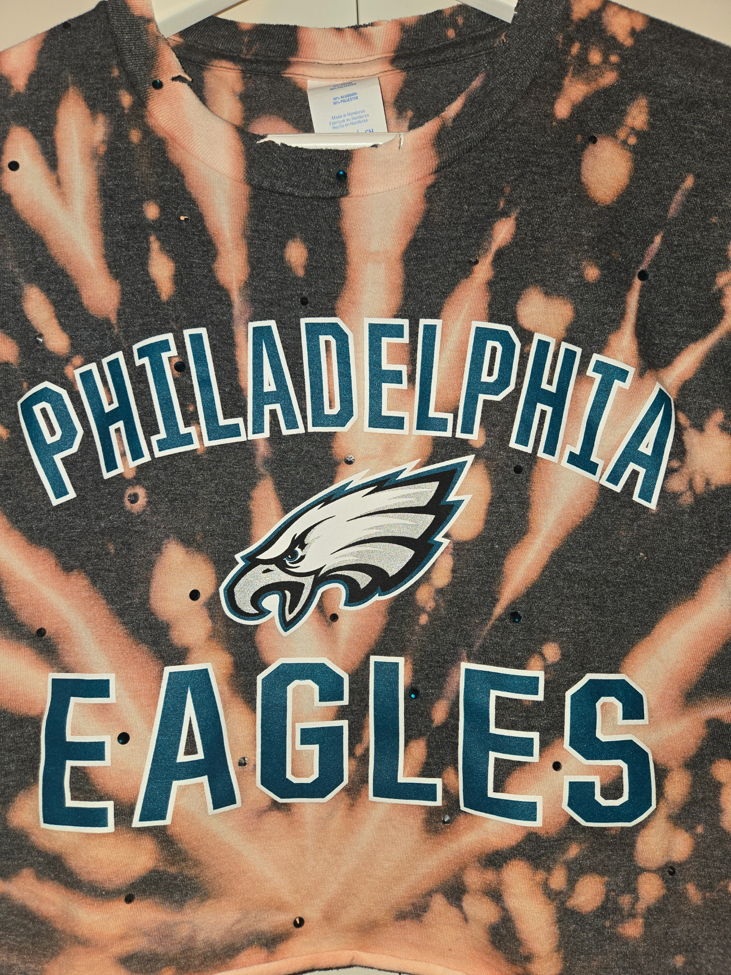 Philadelphia Eagles Crop Tee