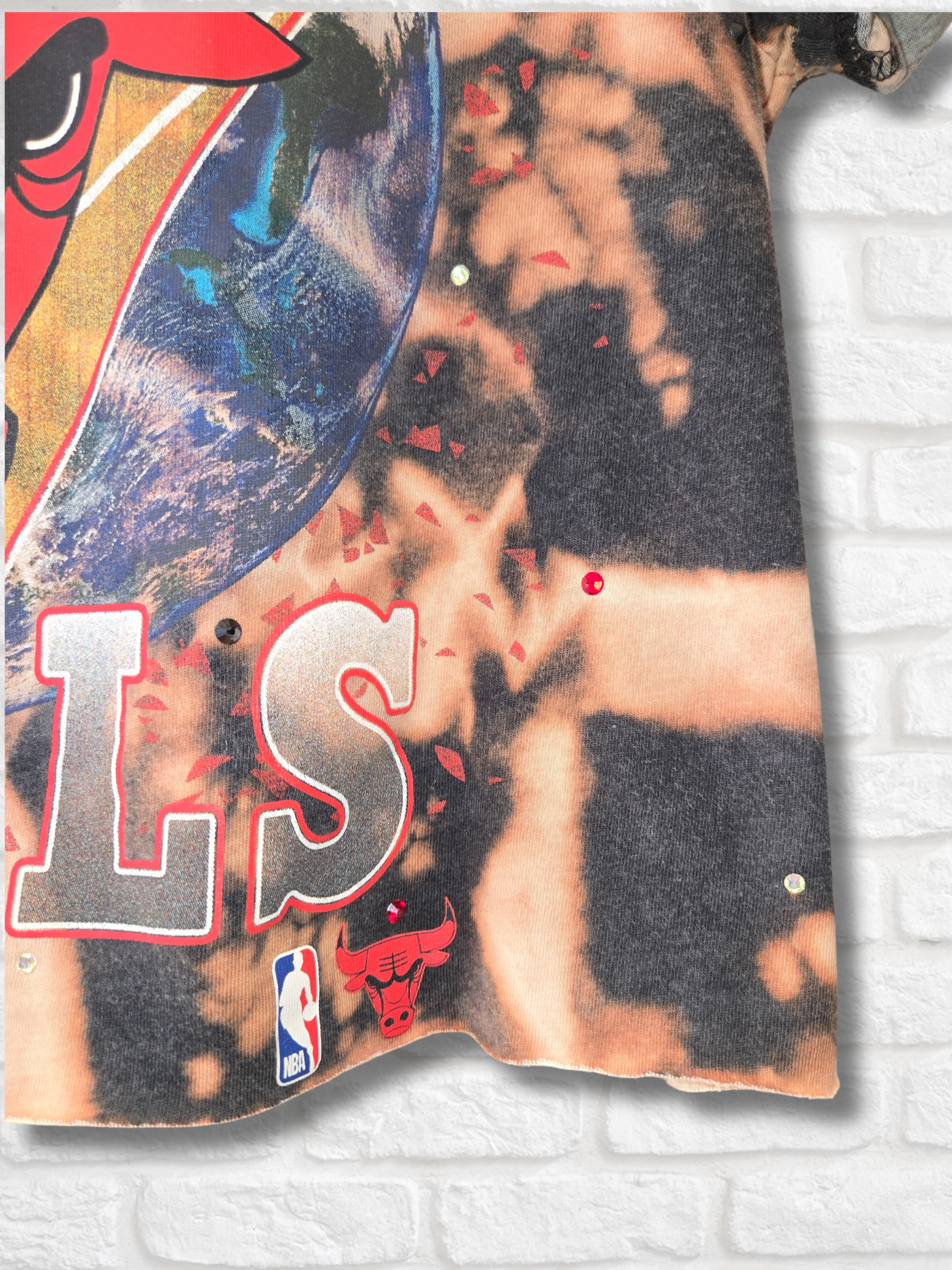 Chicago Bulls Crop Tee