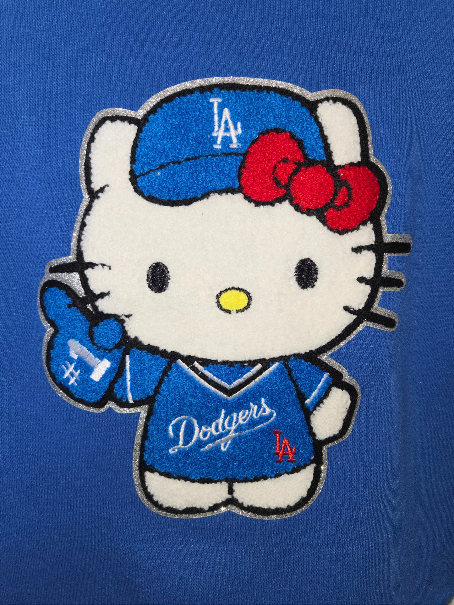 Los Angeles Dodgers HK Crop Sweatshirt