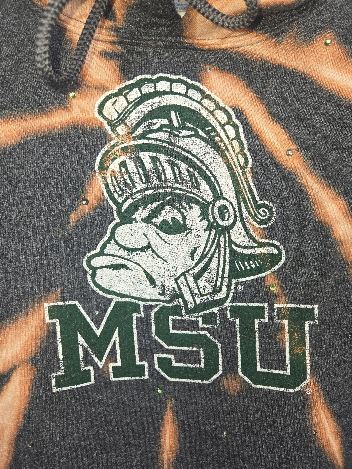 Michigan State Spartans Crop Hoodie