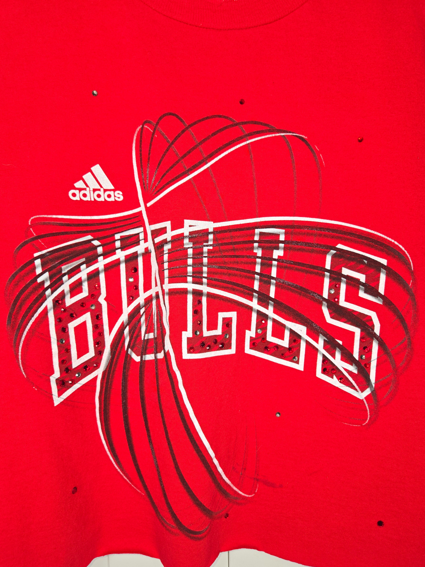 Chicago Bulls Crop Tee