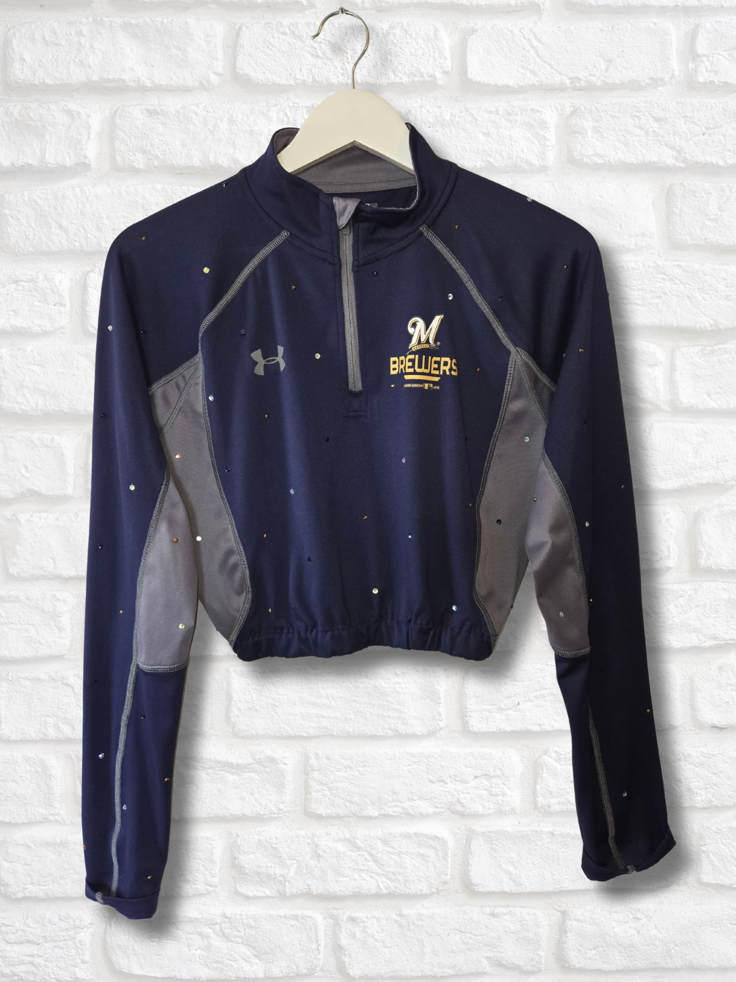 Milwaukee Brewers Crop Pullover