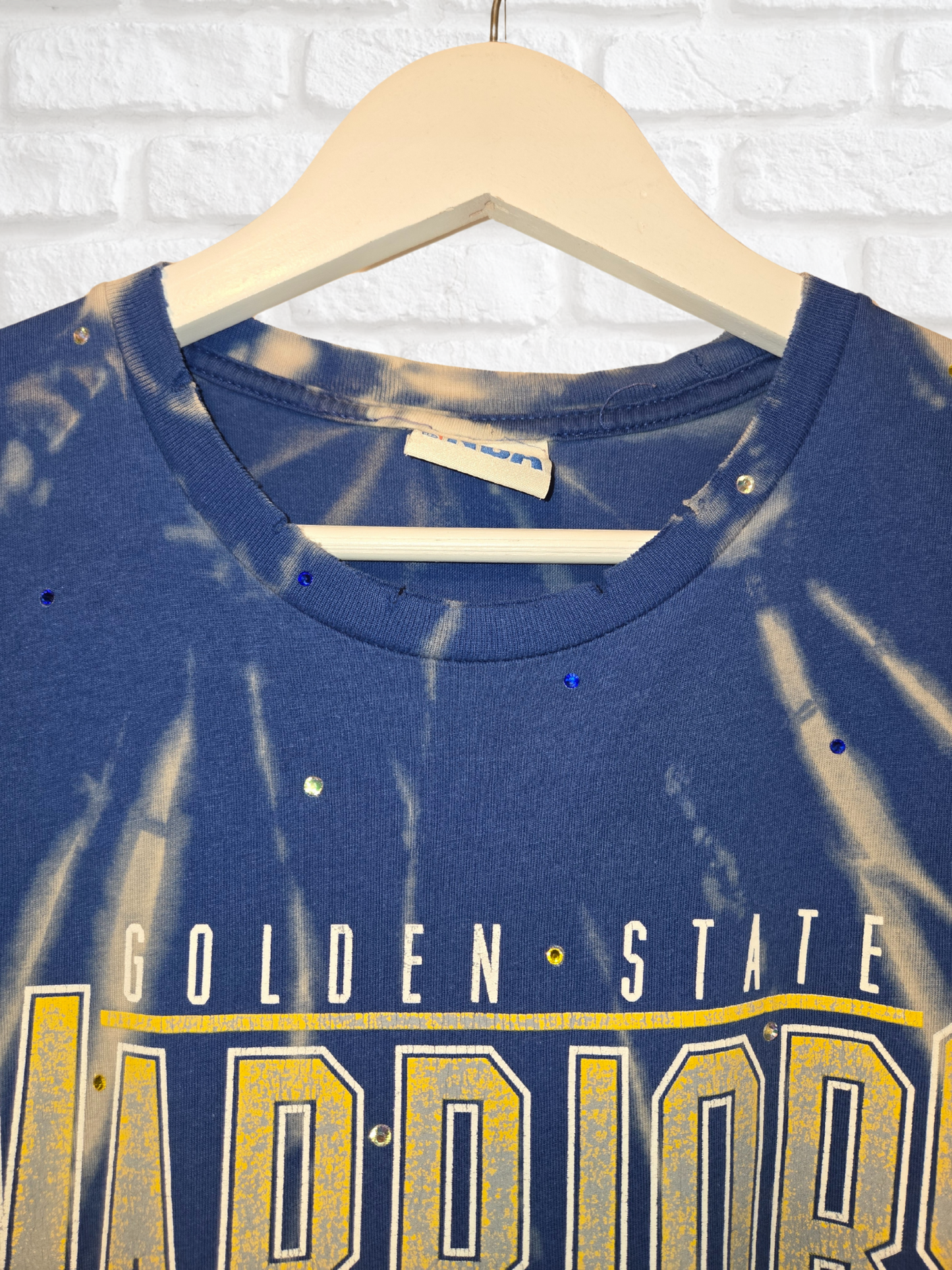 Golden State Warriors Crop Tee