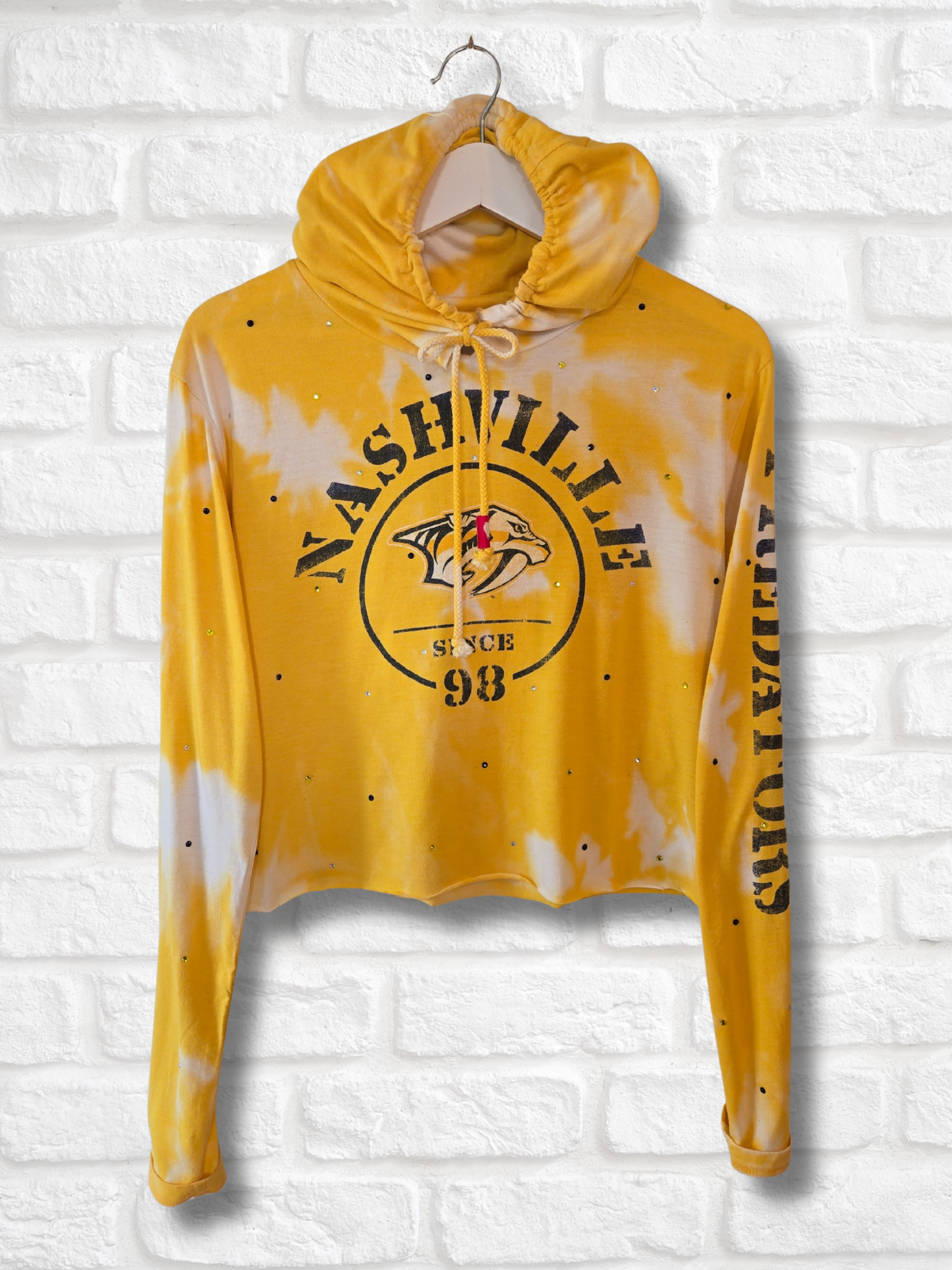 Nashville Predators Crop Hoodie