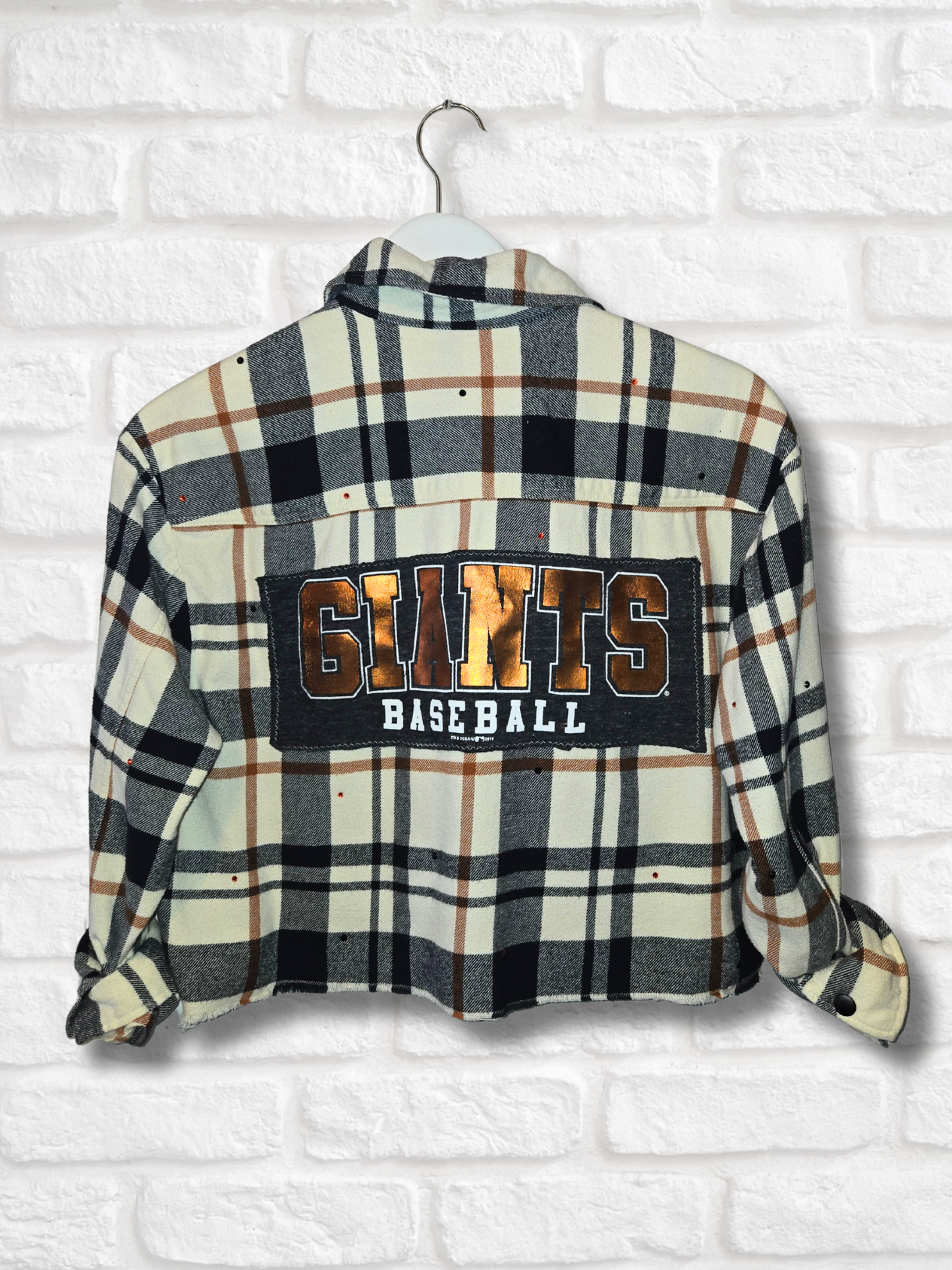 San Francisco Giants Crop Flannel