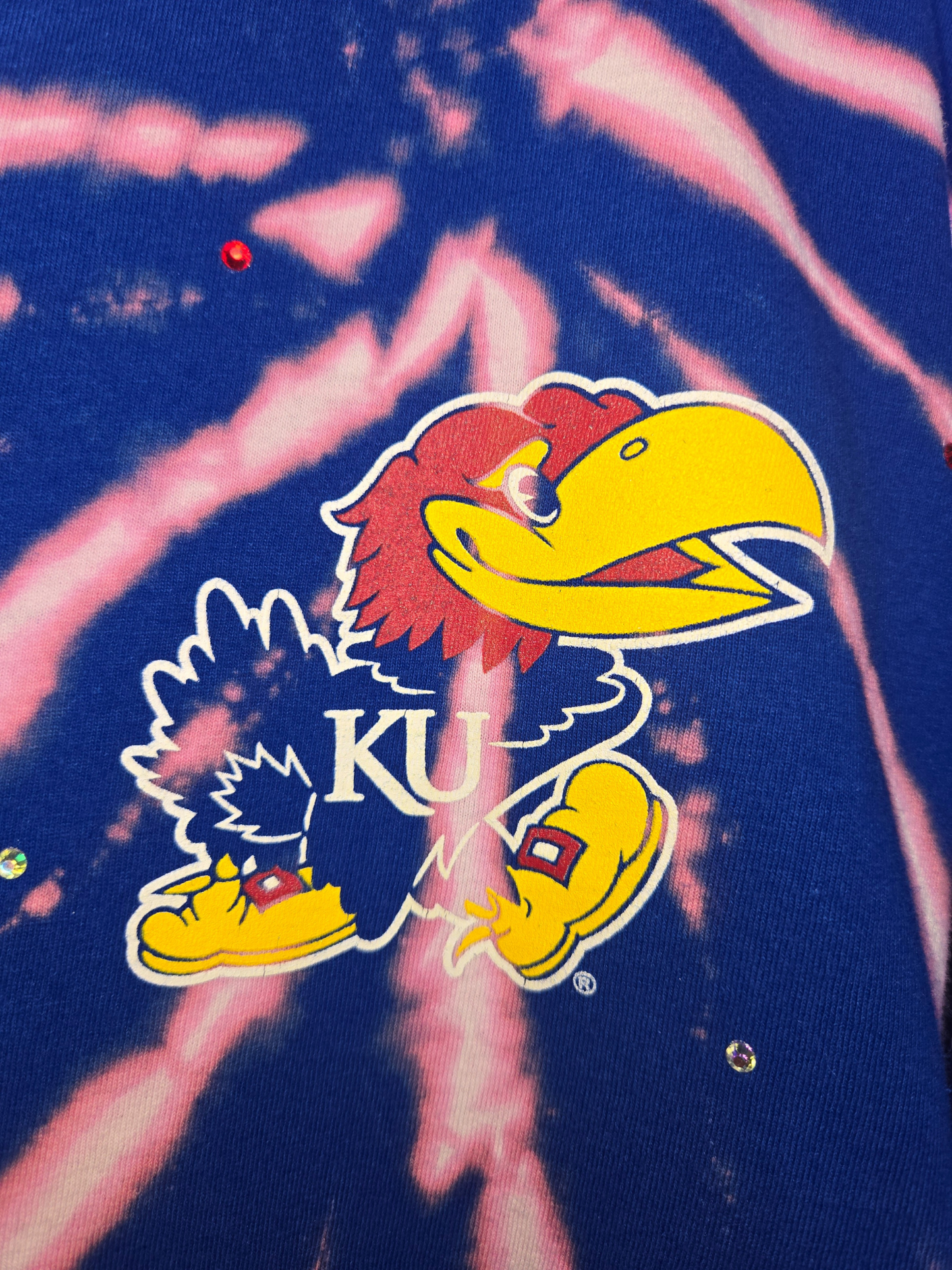 Kansas Jayhawks Crop Tee
