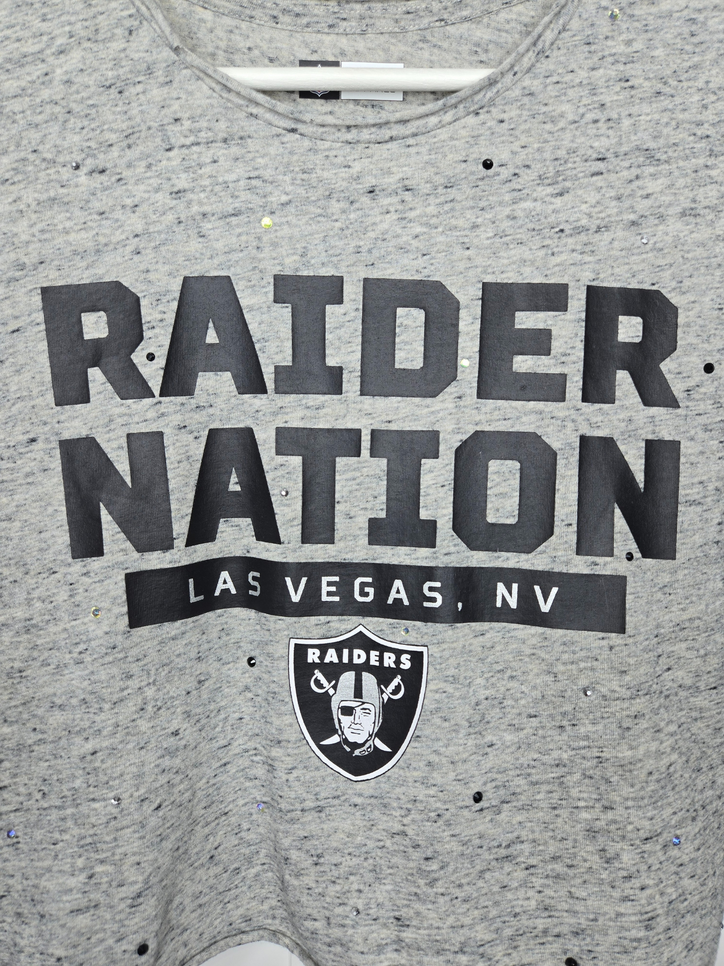 Las Vegas Raiders Crop Tee
