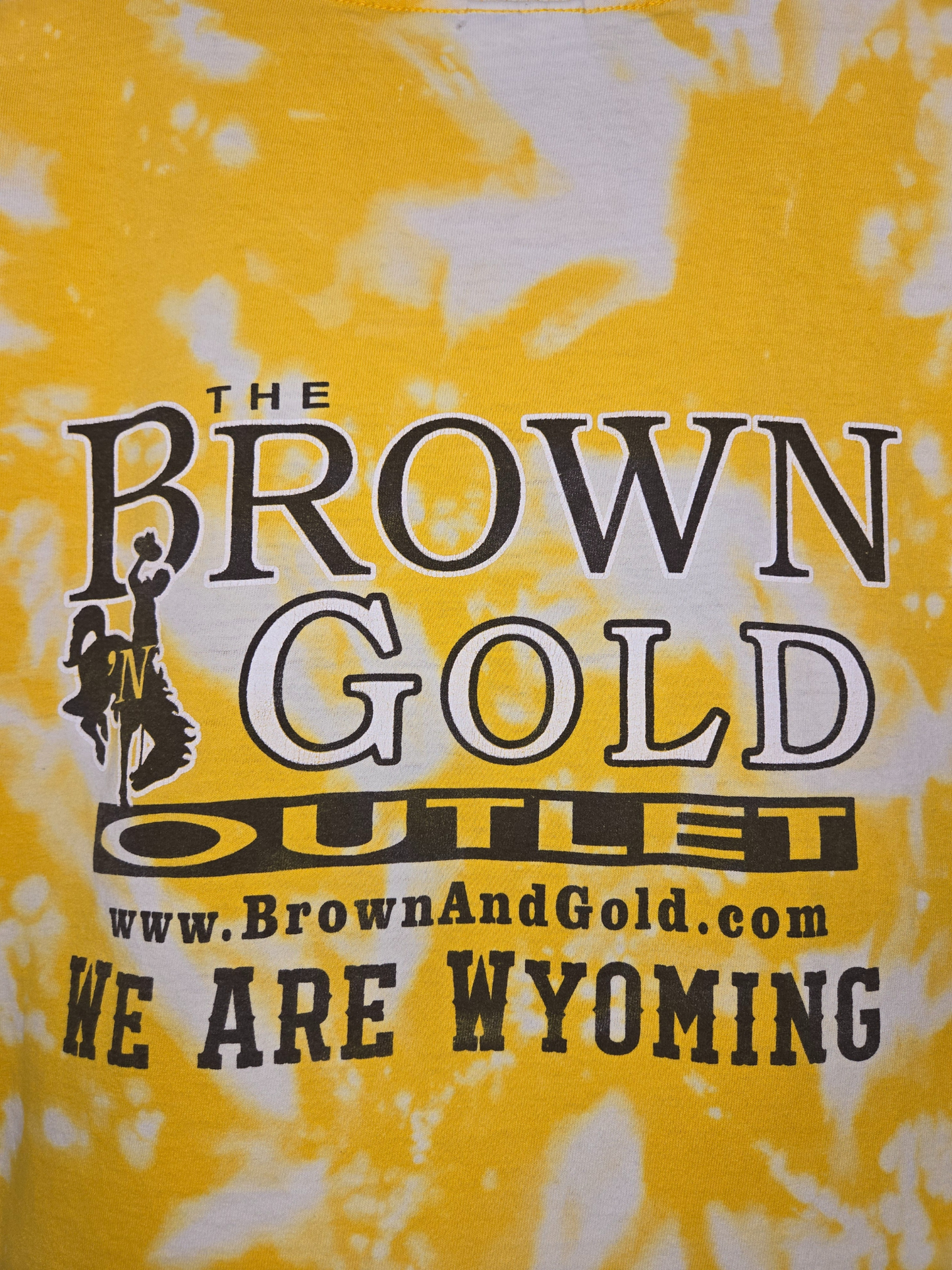 Wyoming Cowboys Crop Tee