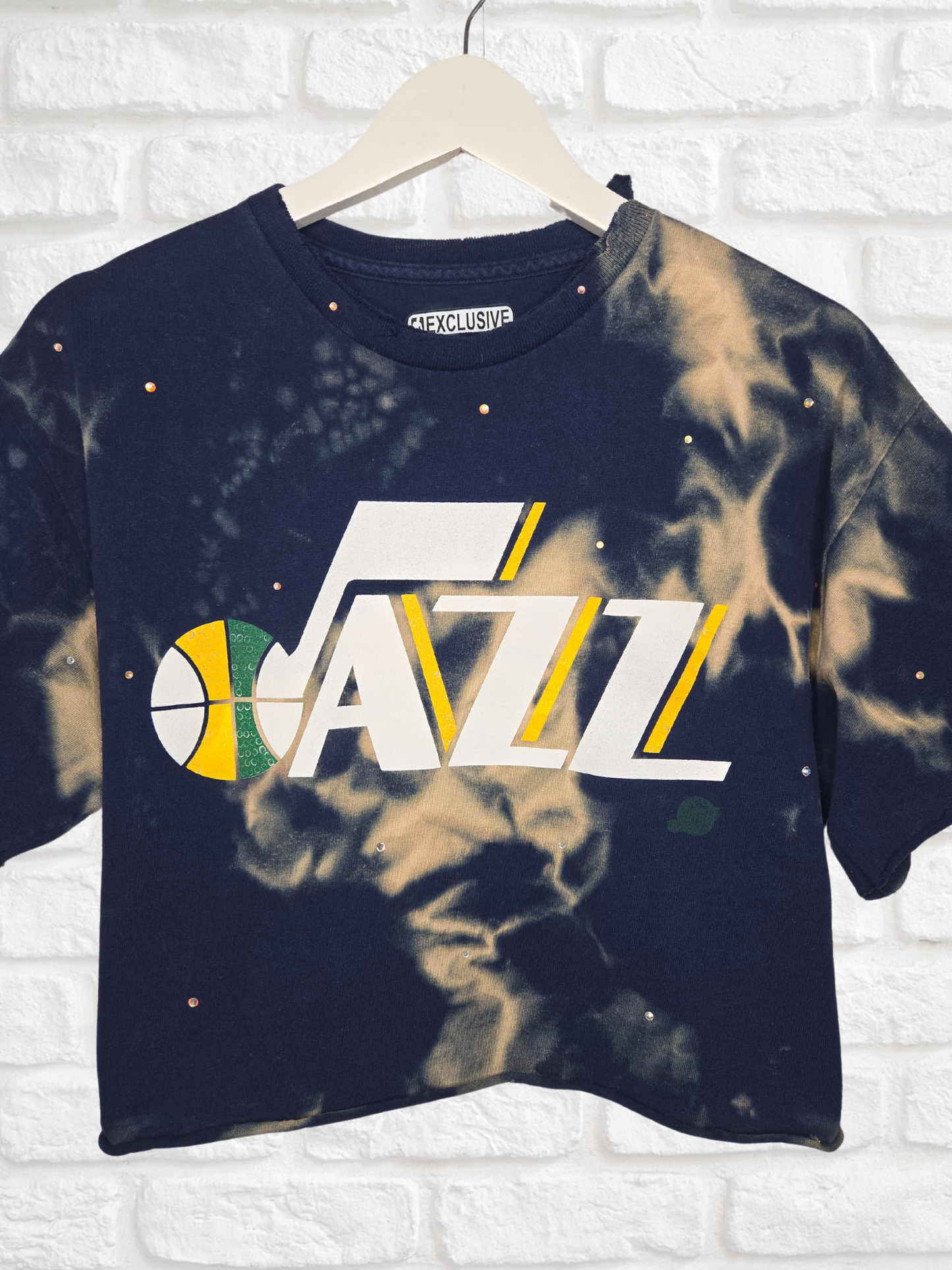 Utah Jazz Crop Tee
