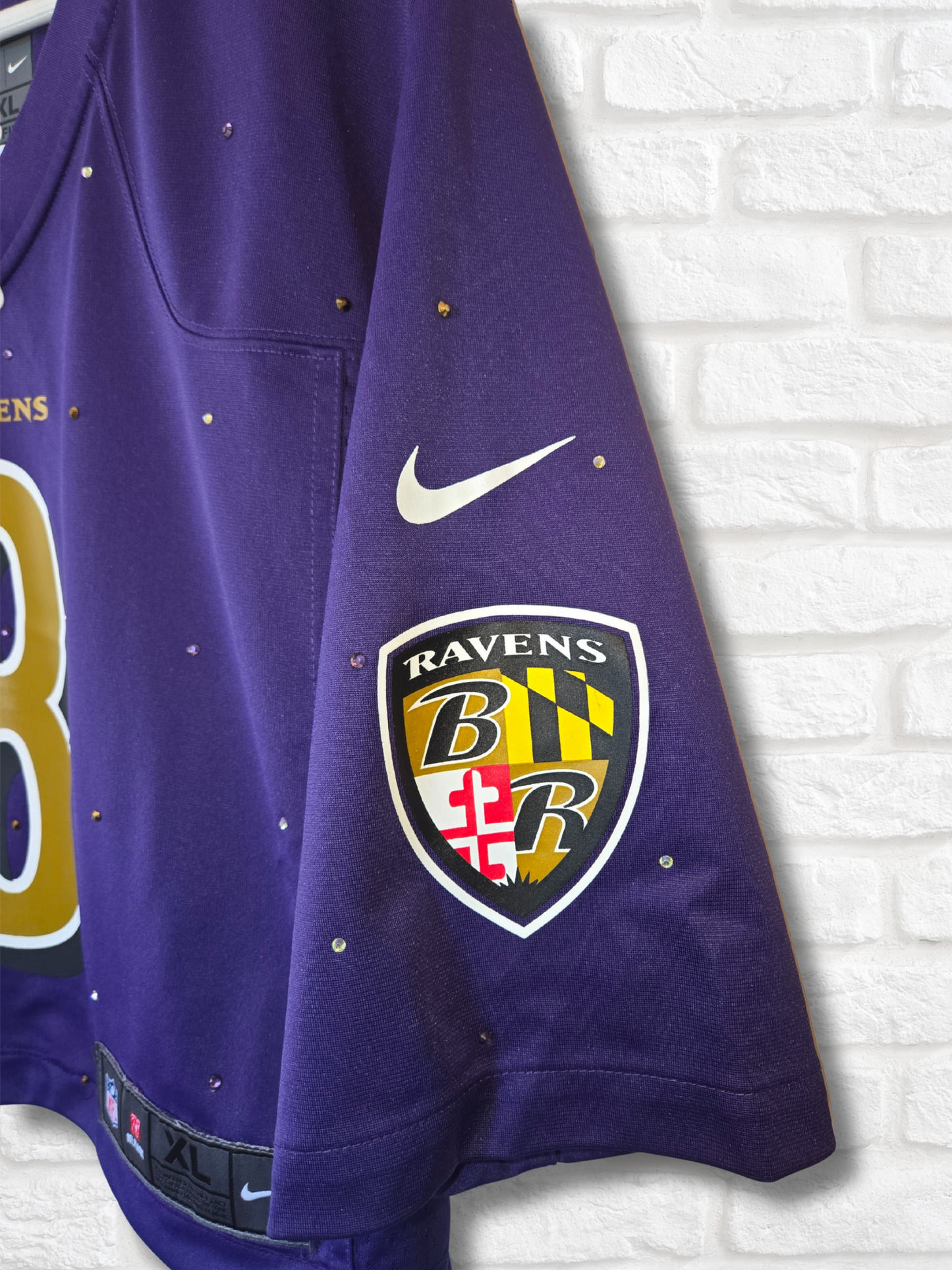 Baltimore Ravens Crop Jersey