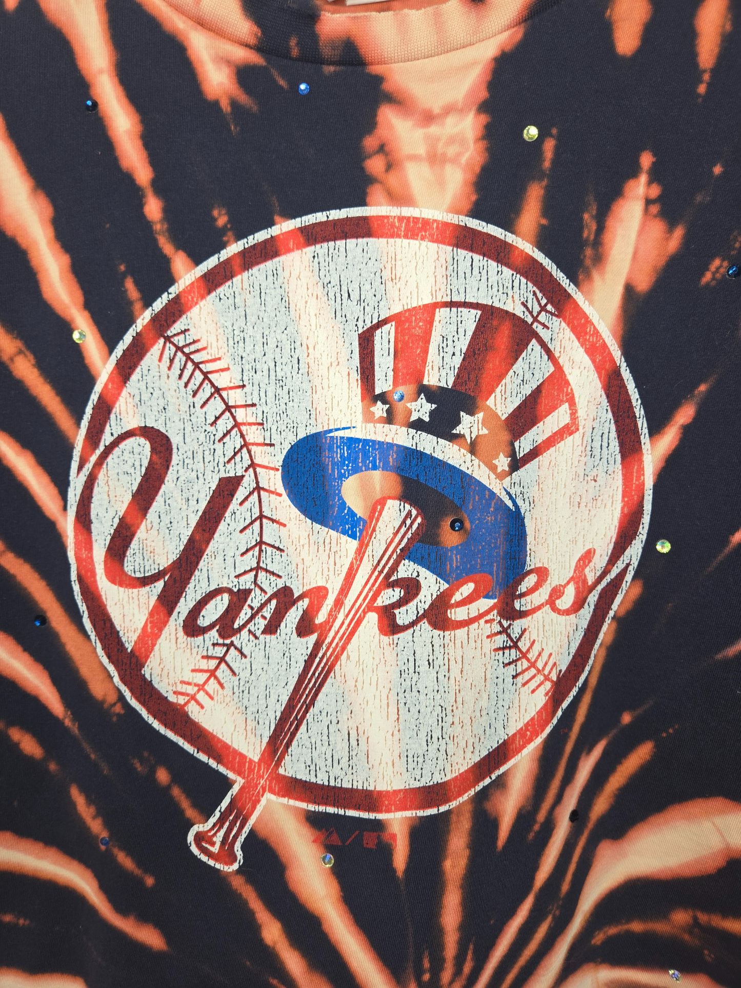 New York Yankees Crop Tee