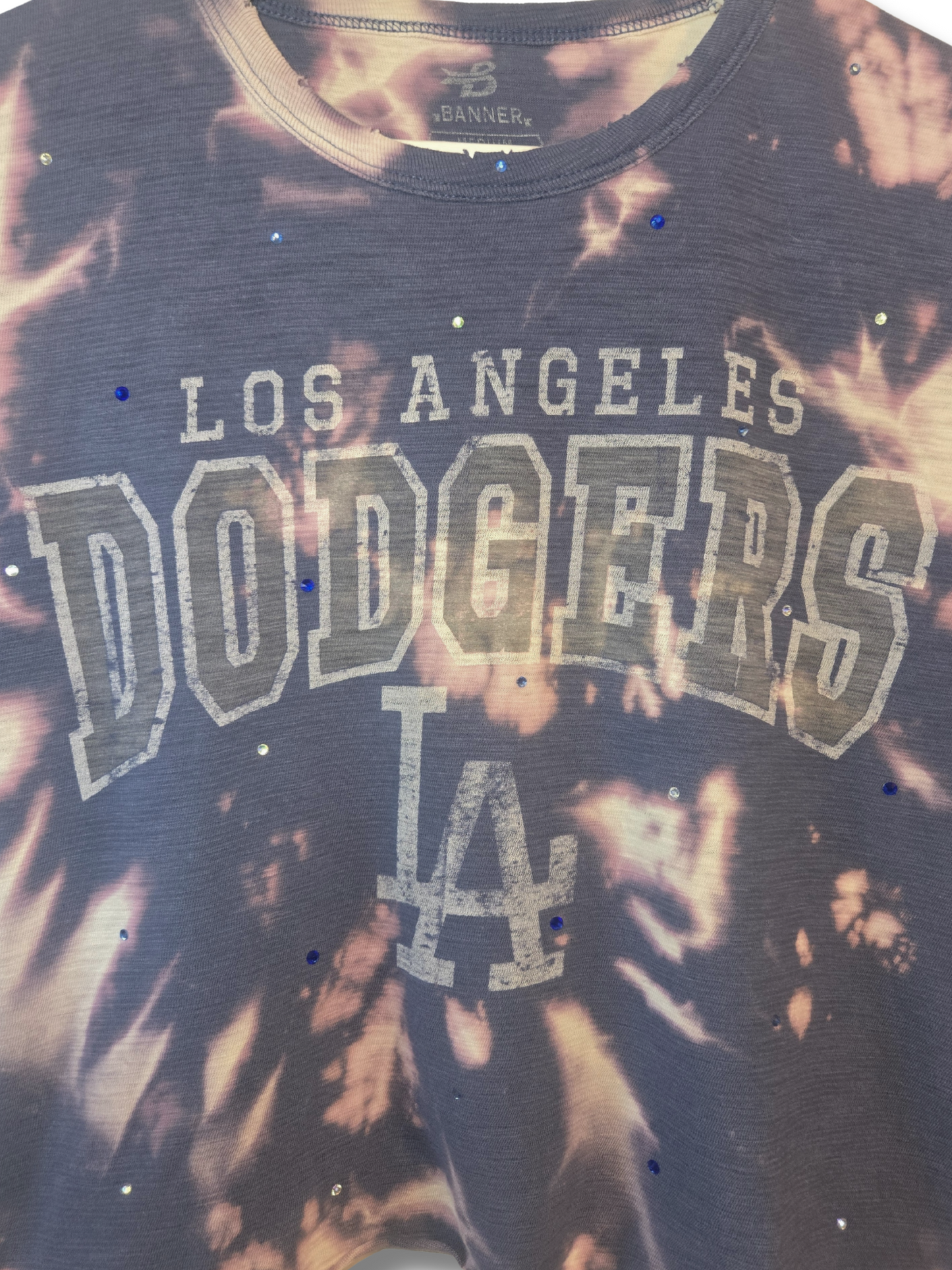 Los Angeles Dodgers Crop Top