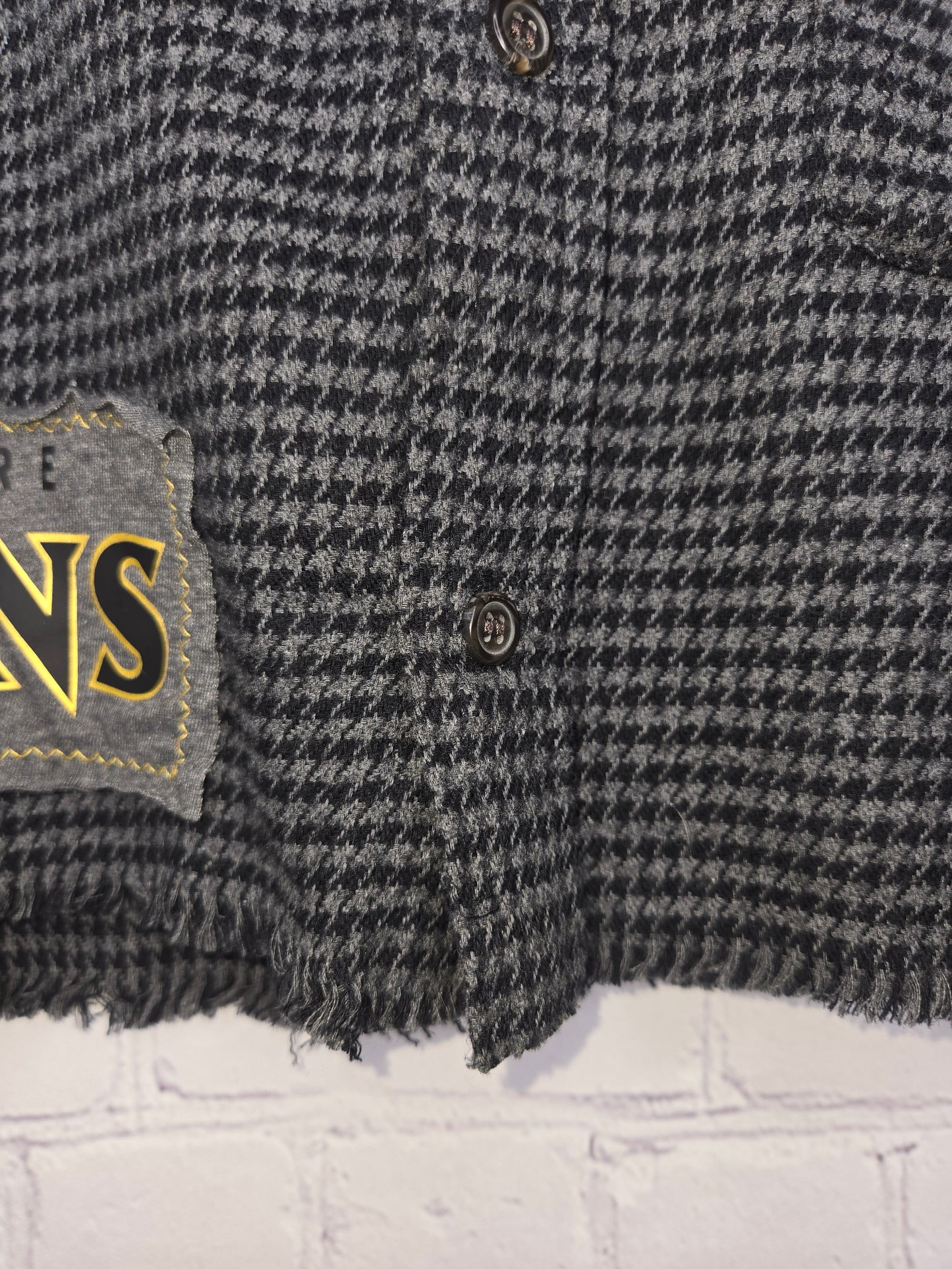 Baltimore Ravens Crop Flannel