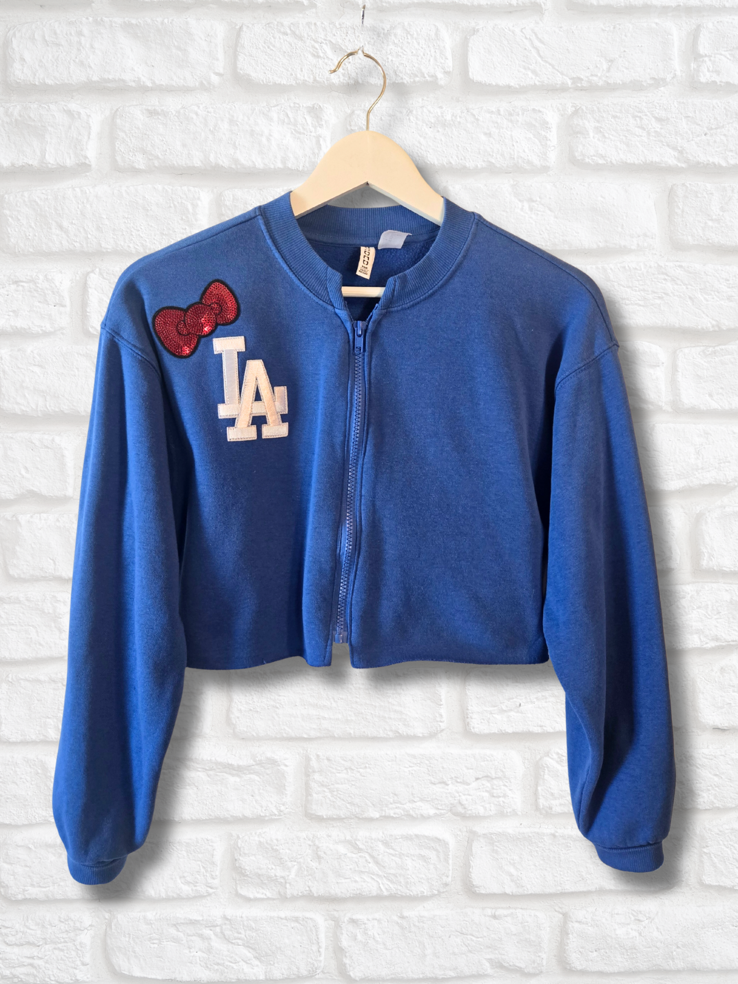 Los Angeles Dodgers HK Crop Sweatshirt