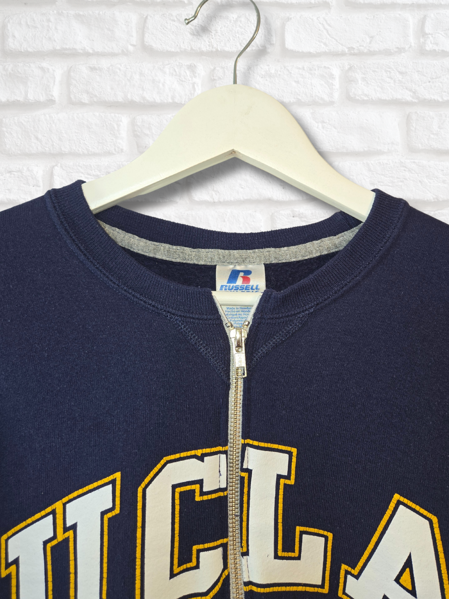 UCLA Bruins Crop Zip-Up Sweatshirt