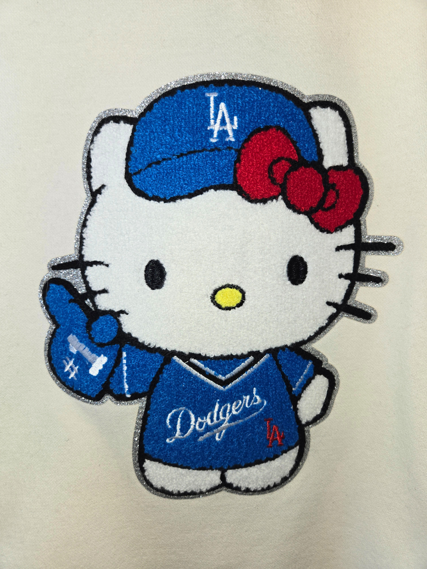 Los Angeles Dodgers HK Crop Sweatshirt