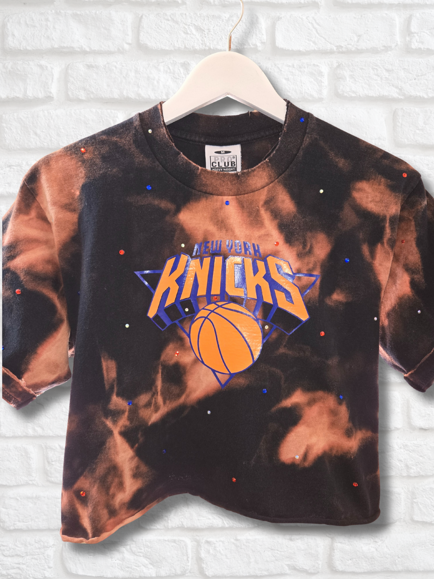 New York Knicks Crop Tee