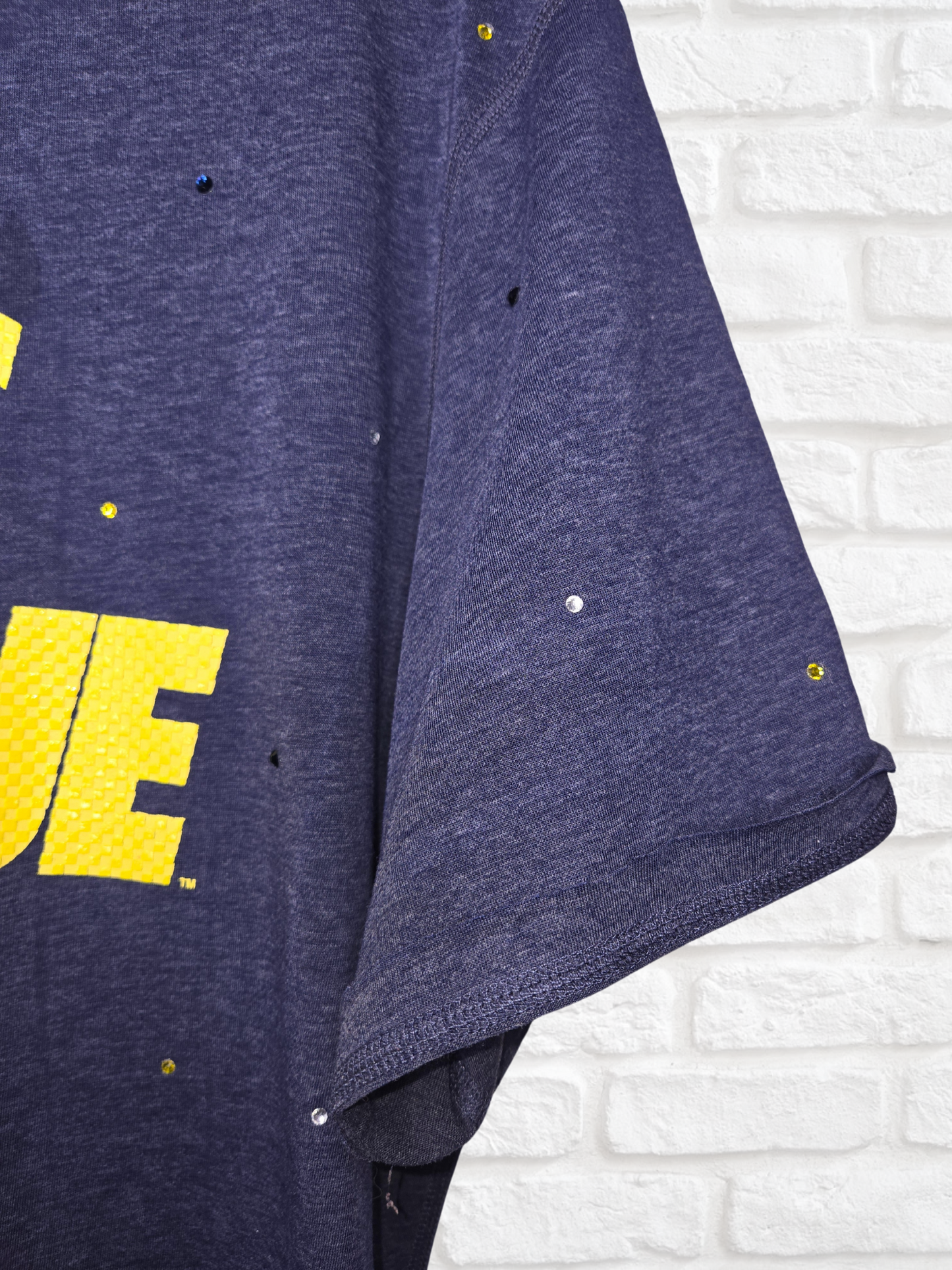 Michigan Wolverines Crop Tee