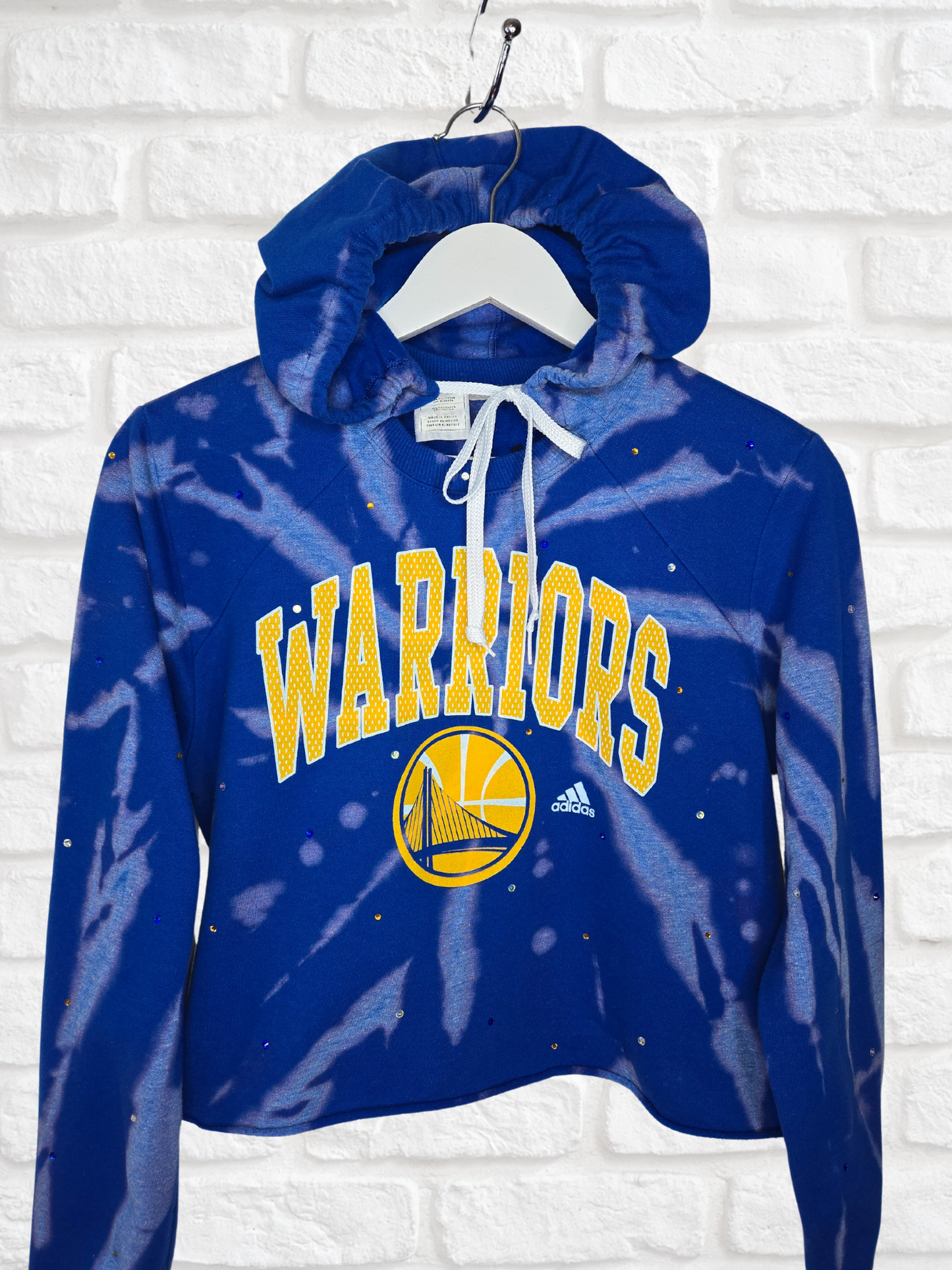 Golden State Warriors Crop Hoodie