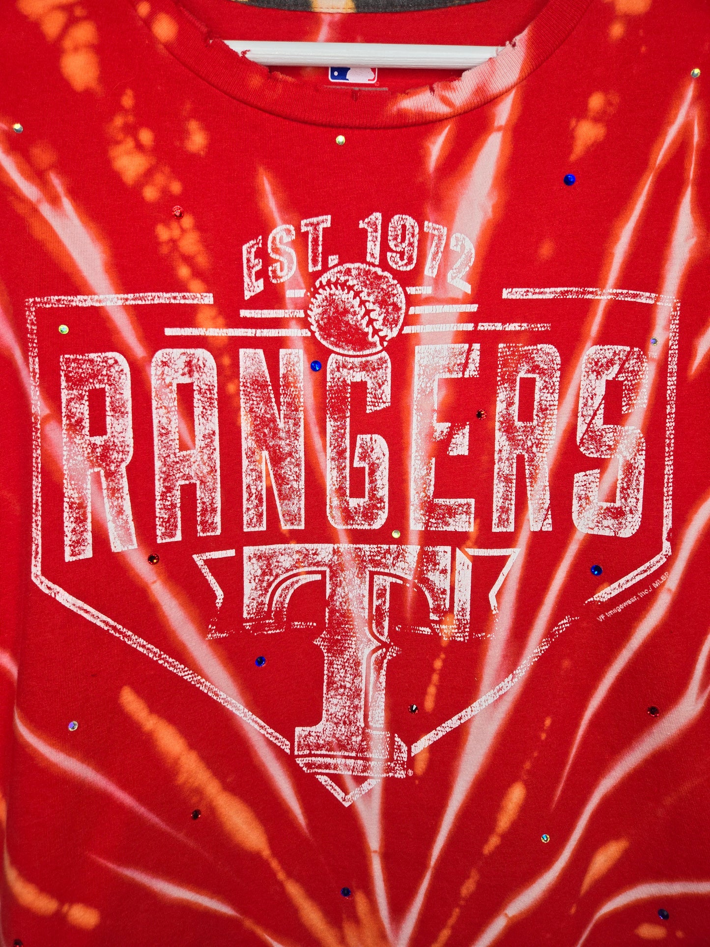 Texas Rangers Crop Tee