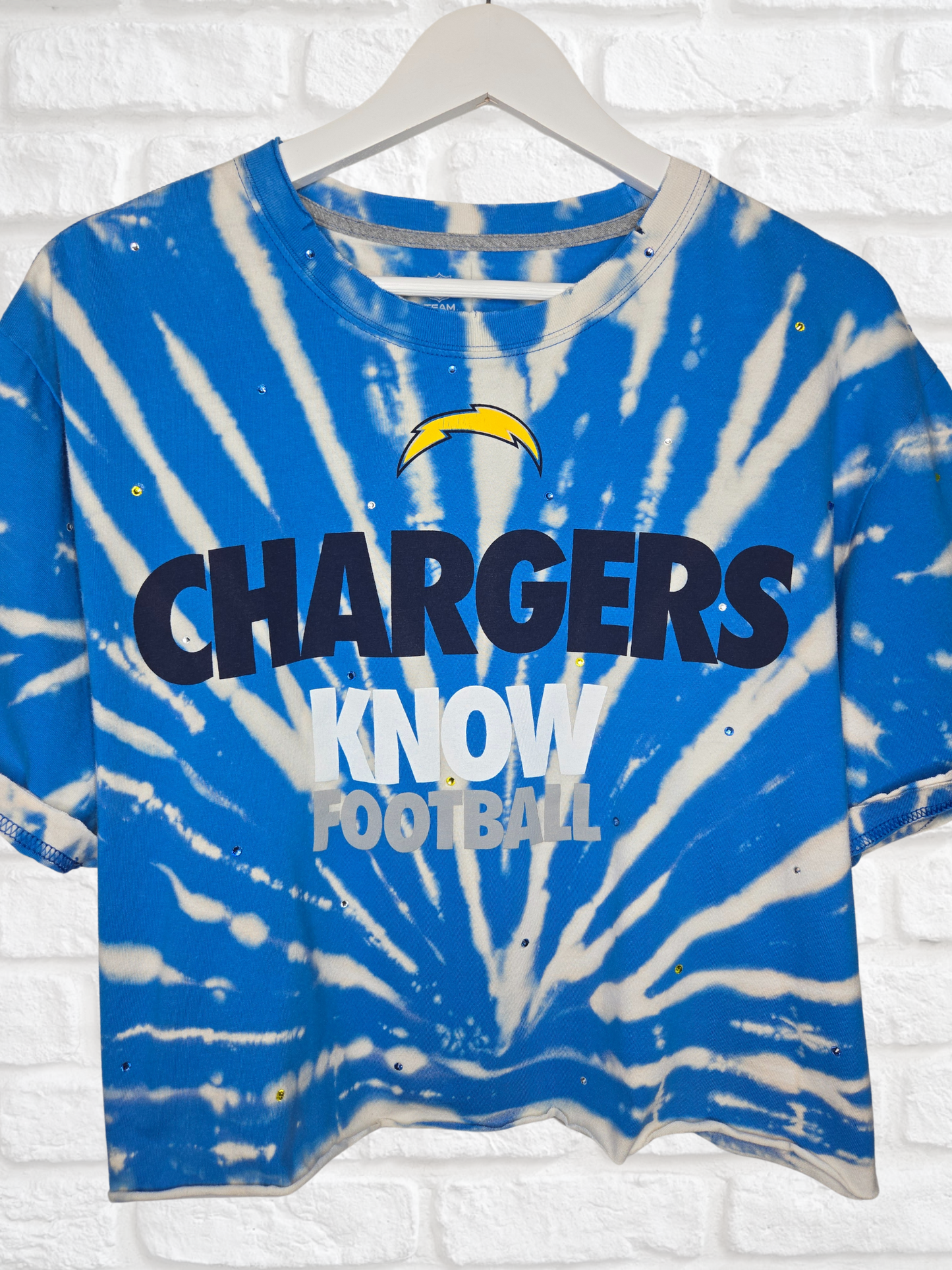 Los Angeles Chargers Crop Tee