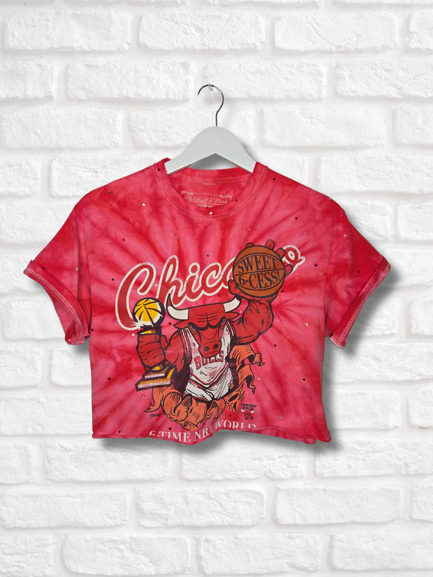 Chicago Bulls Crop Tee