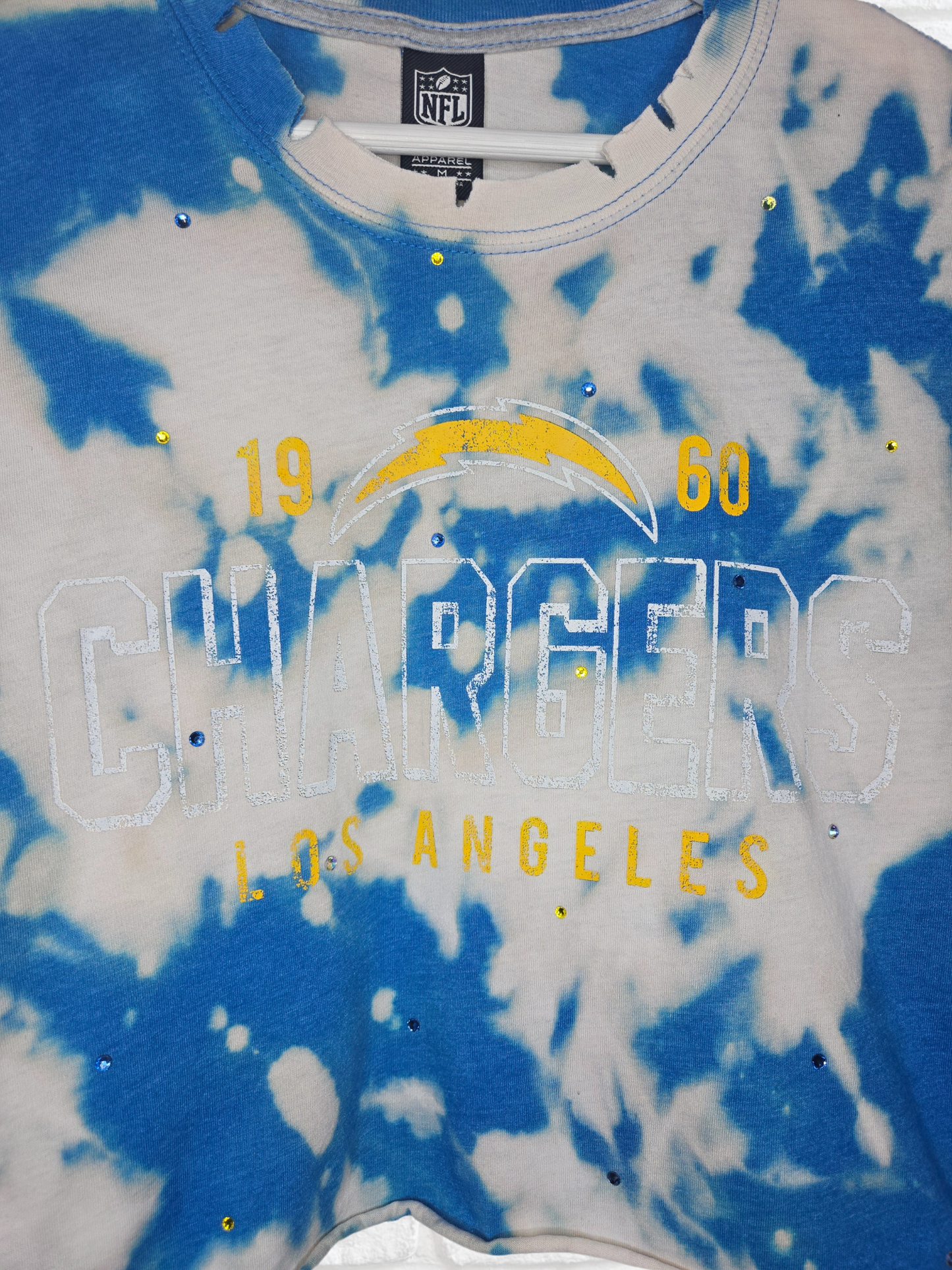 Los Angeles Chargers Crop Tee