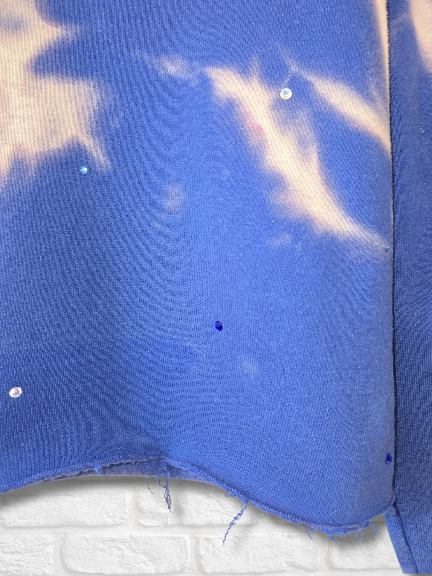Los Angeles Dodgers Crop Hoodie
