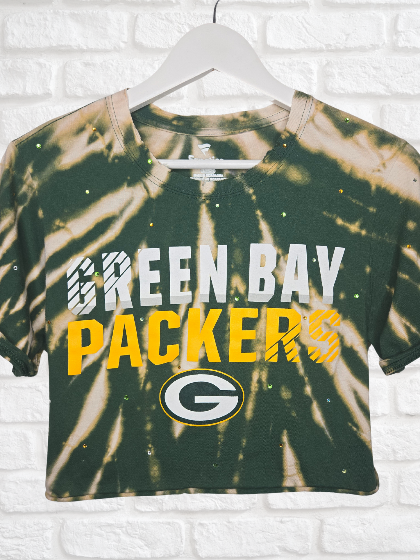 Green Bay Packers Crop Tee