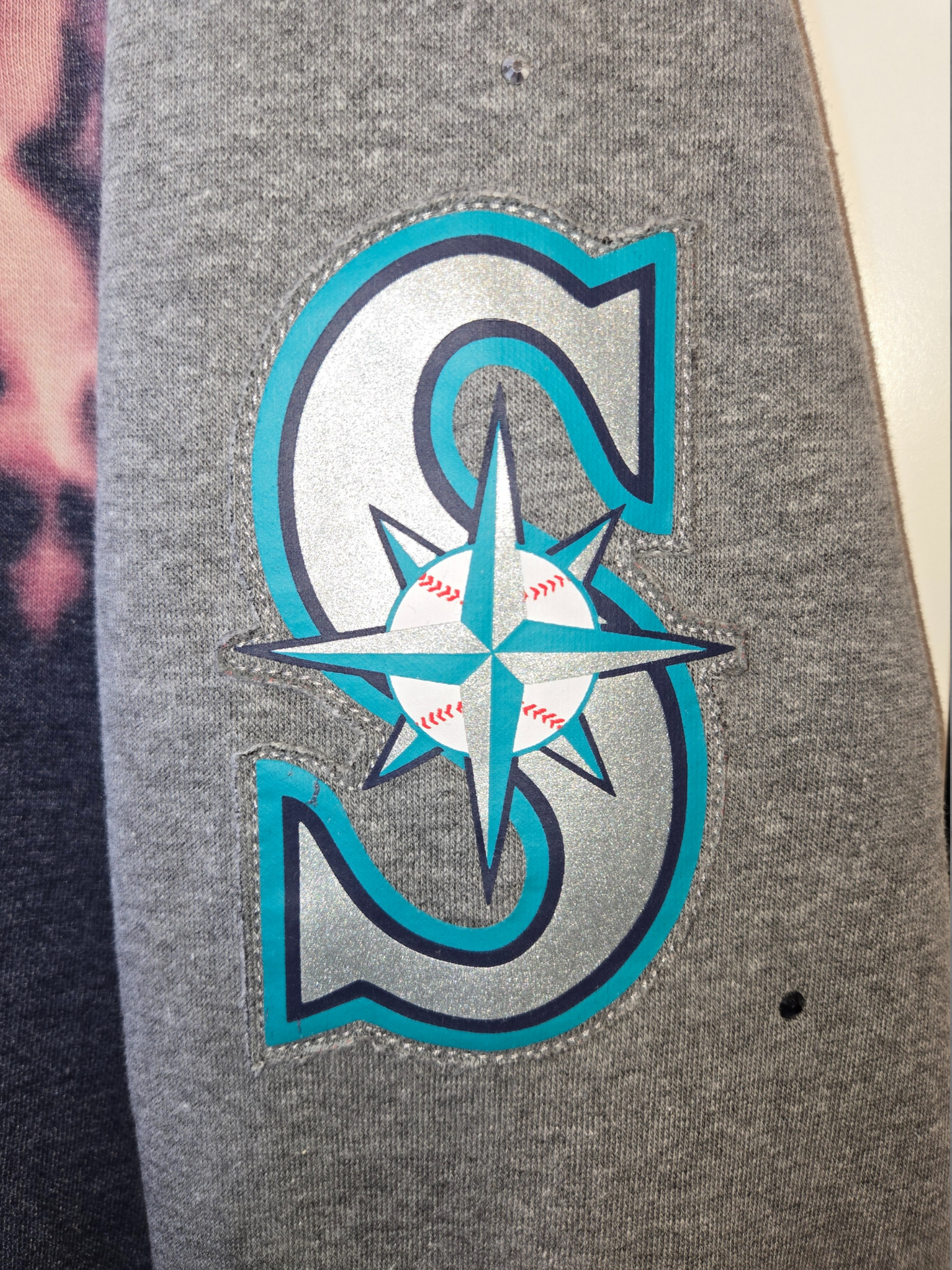 Seattle Mariners Crop Hoodie
