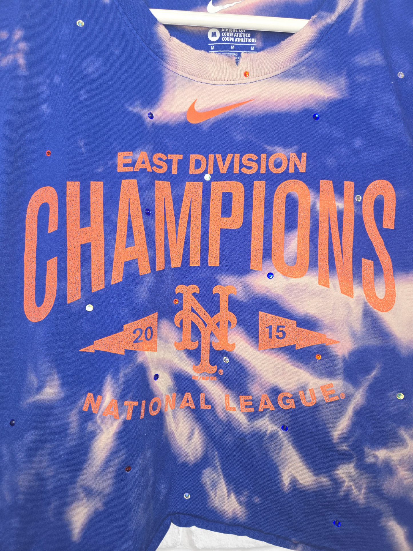 New York Mets Crop Tee