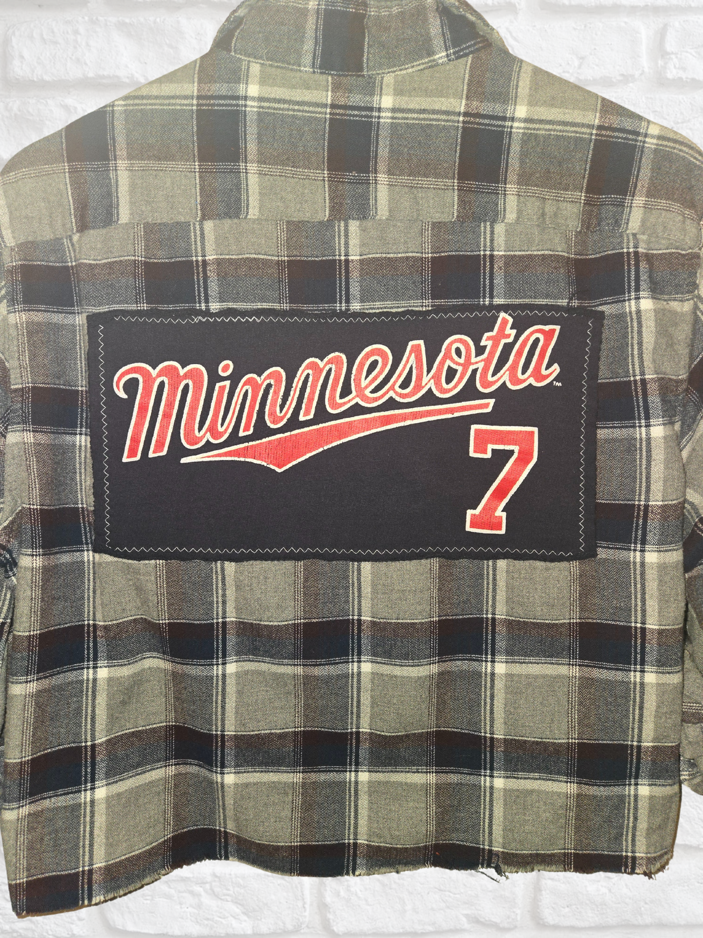 Minnesota Twins Crop Flannel