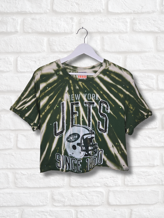New York Jets Crop Top- Large