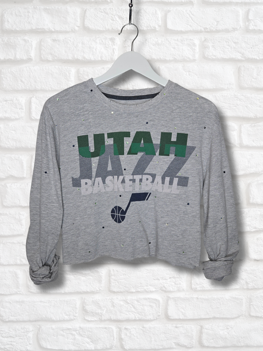 Utah Jazz Crop Top